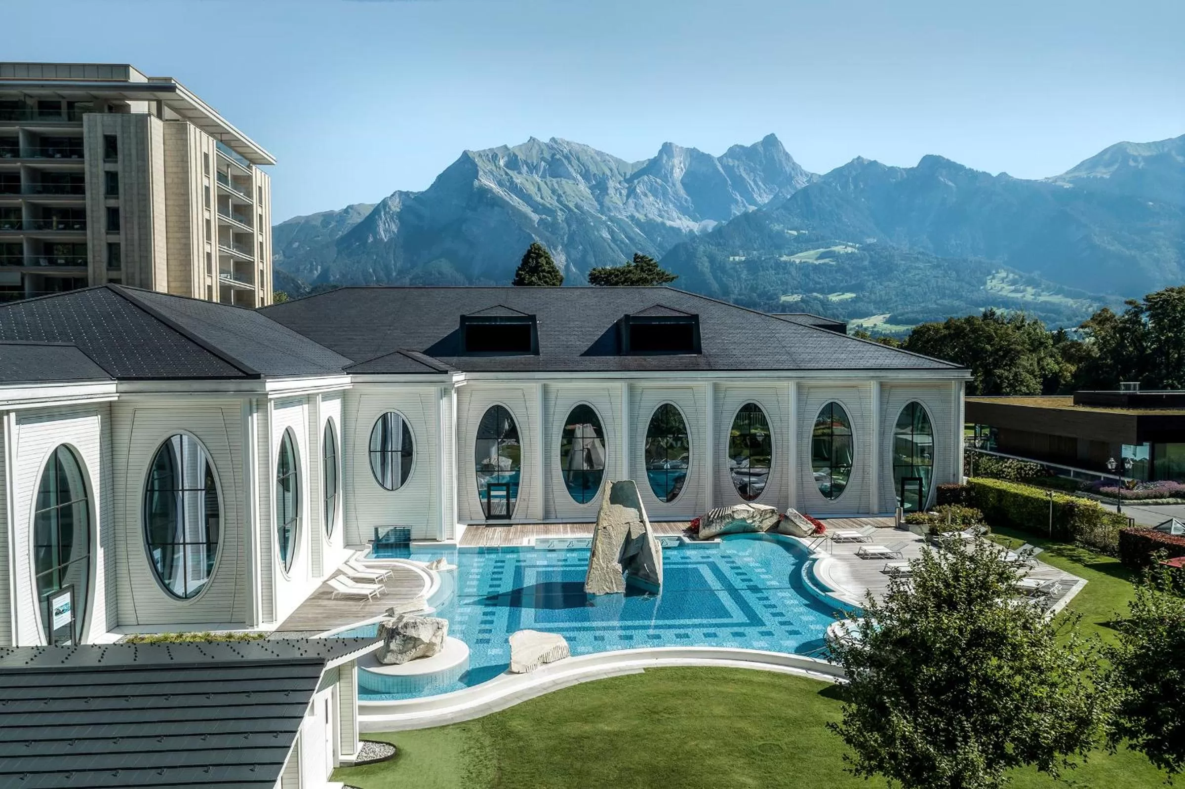 Hot Spring Bath in Grand Resort Bad Ragaz