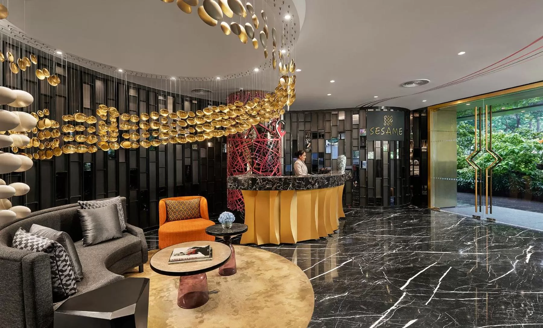 Lobby or reception in Hyatt Centric Juhu Mumbai