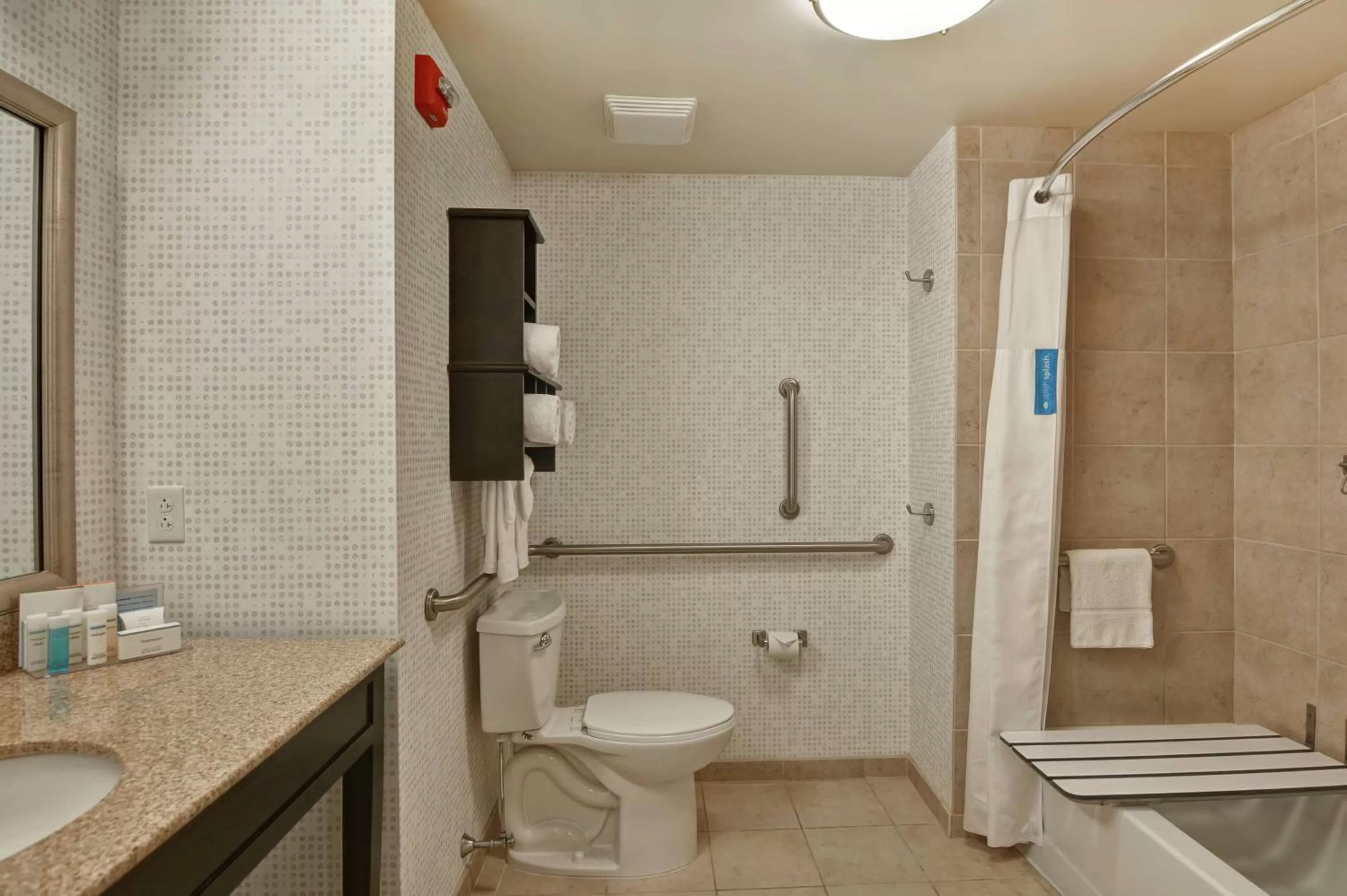 Bathroom in Hampton Inn Tunkhannock