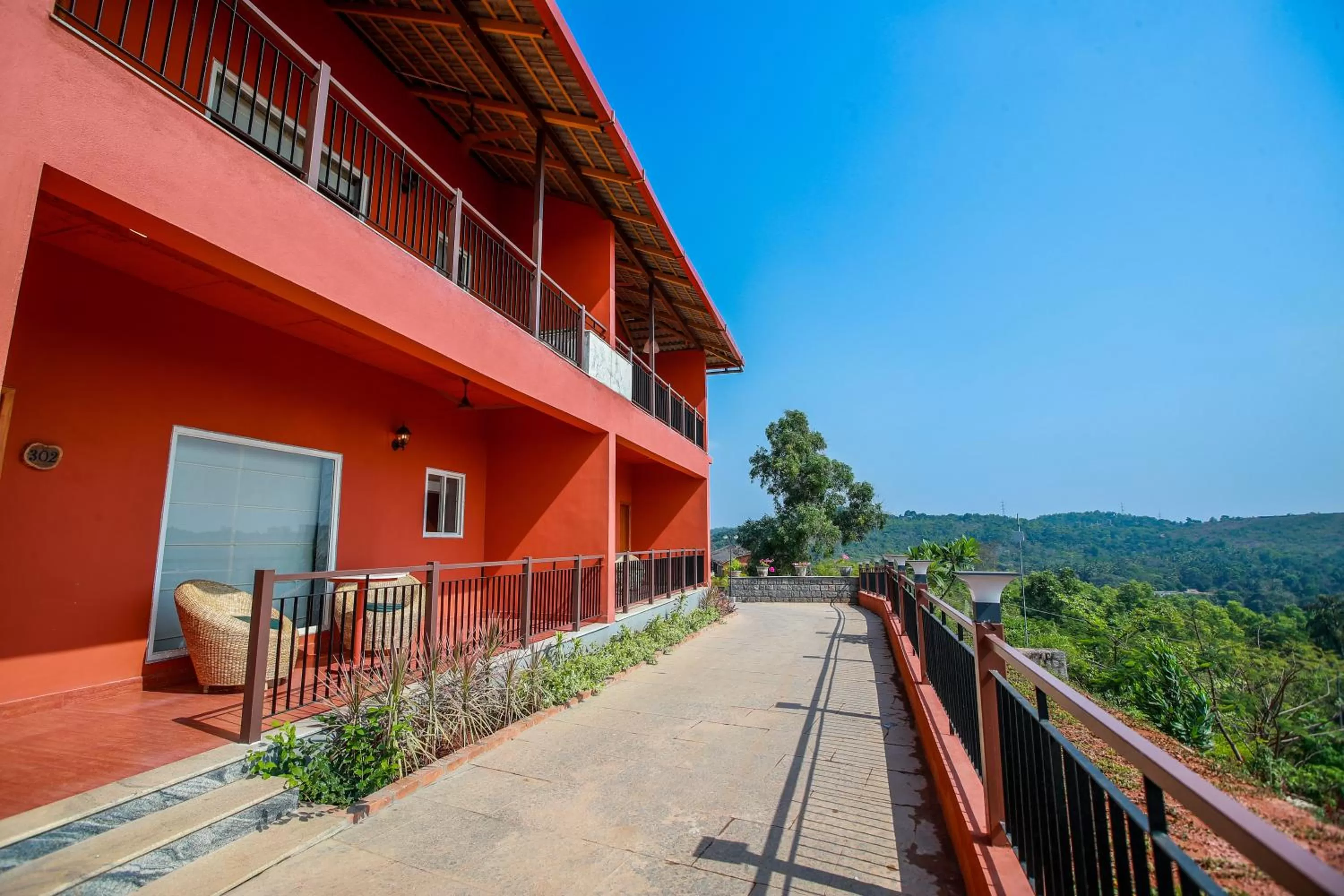 Balcony/Terrace in The Estate Resort , Mangalore