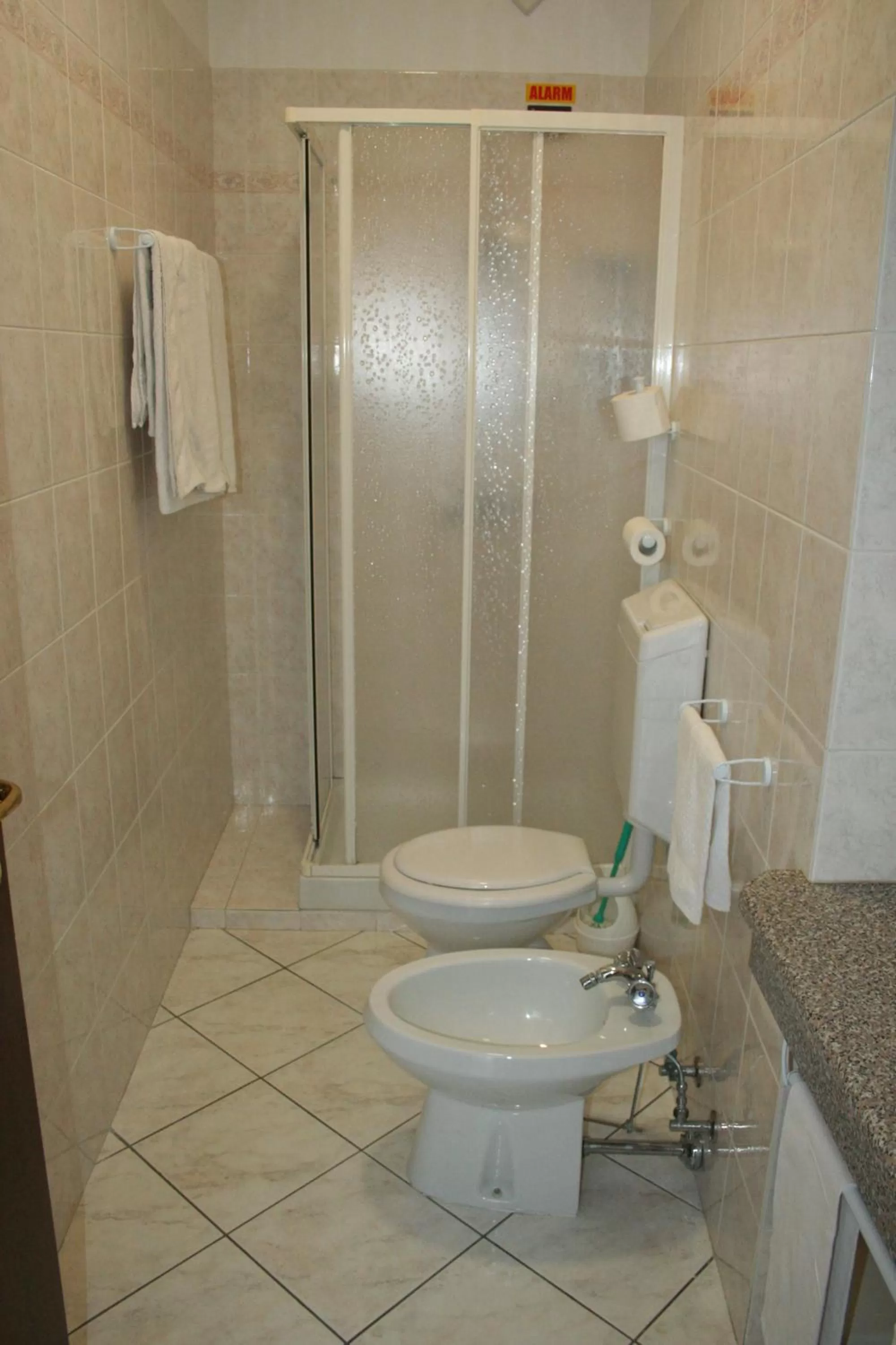 Shower in Hotel Fiorentino