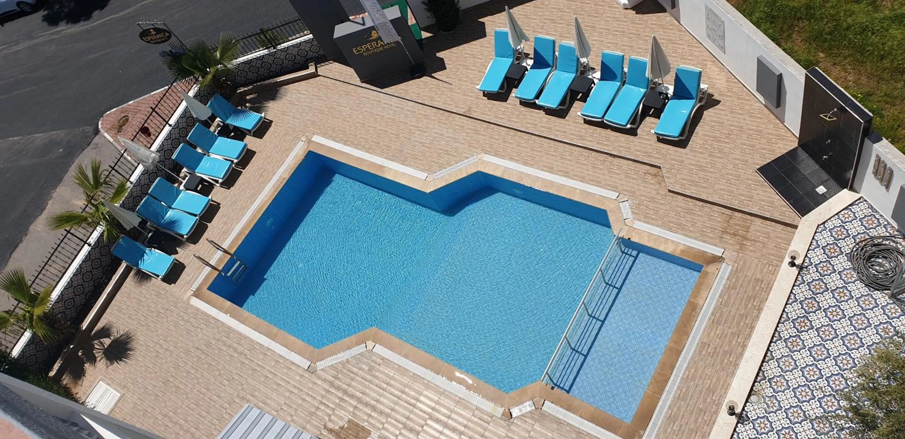 Pool view in Esperanza Hotel