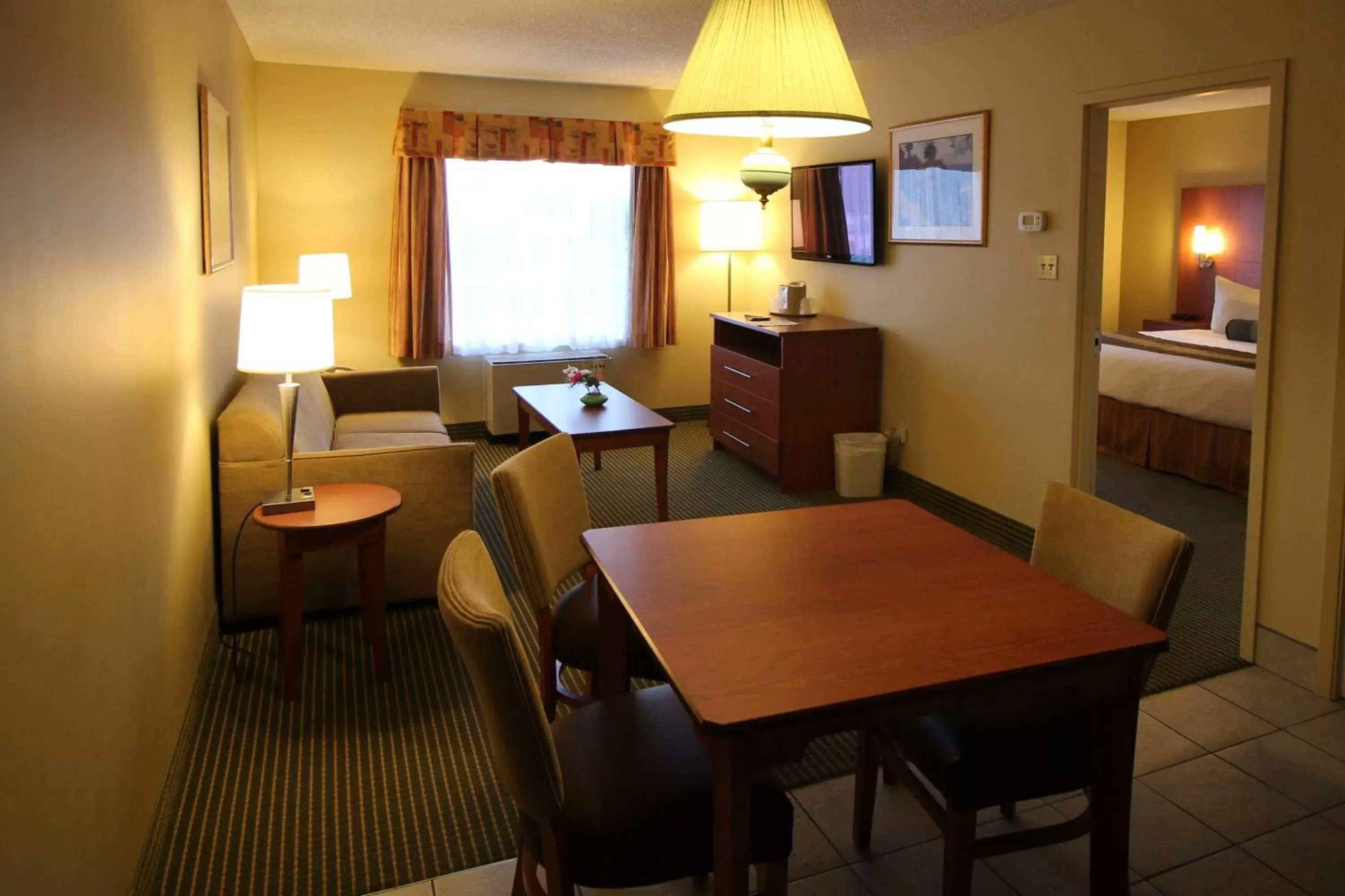 King Suite with Sofa Bed in Quality Inn & Suites King Suite with Sofa Bed in Quality Inn & Suites