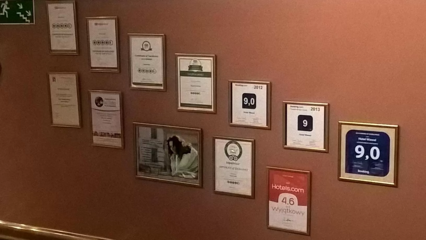 Lobby or reception in Hotel Wawel