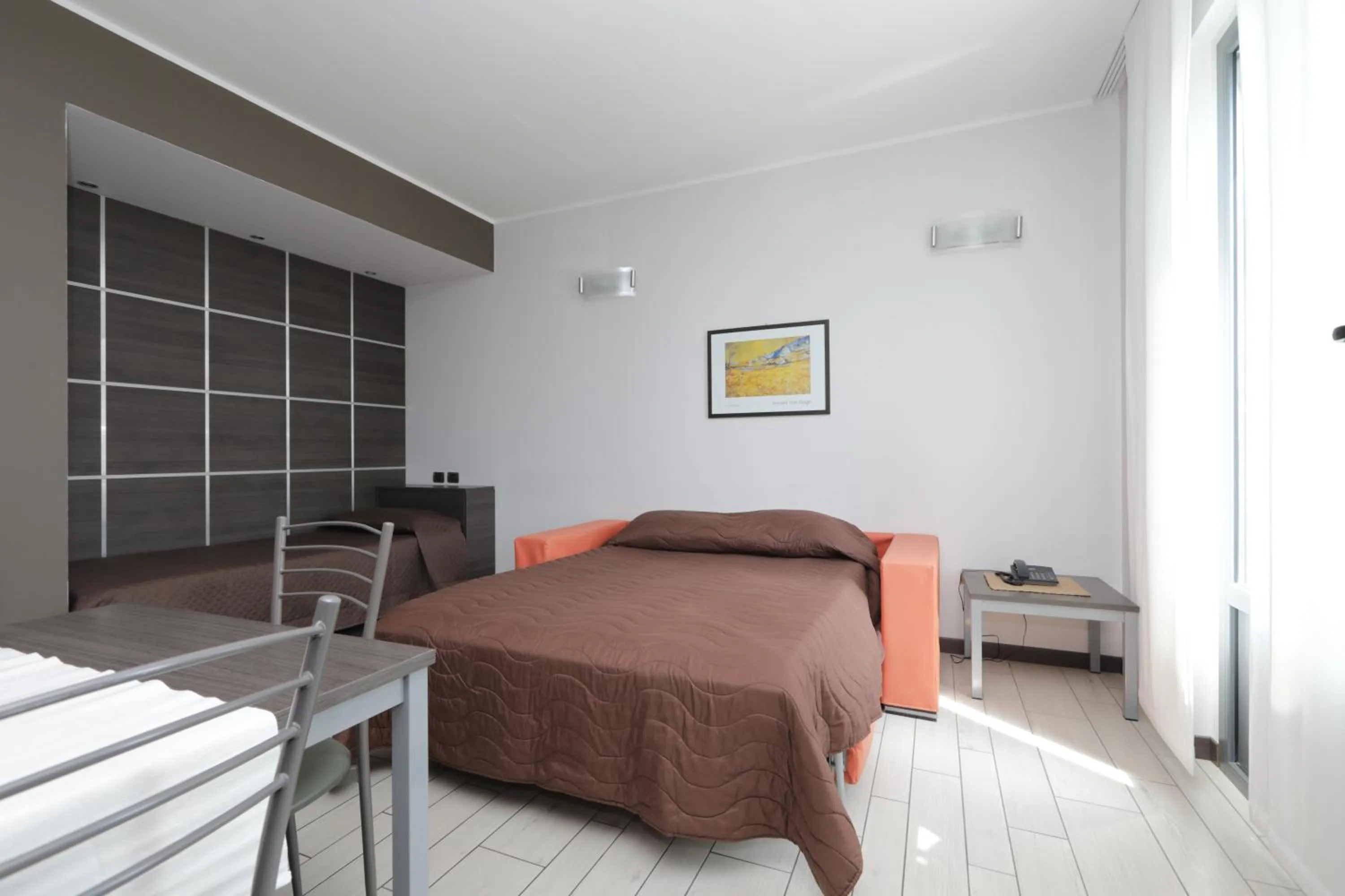 Bed in Hotel Residence Aurora