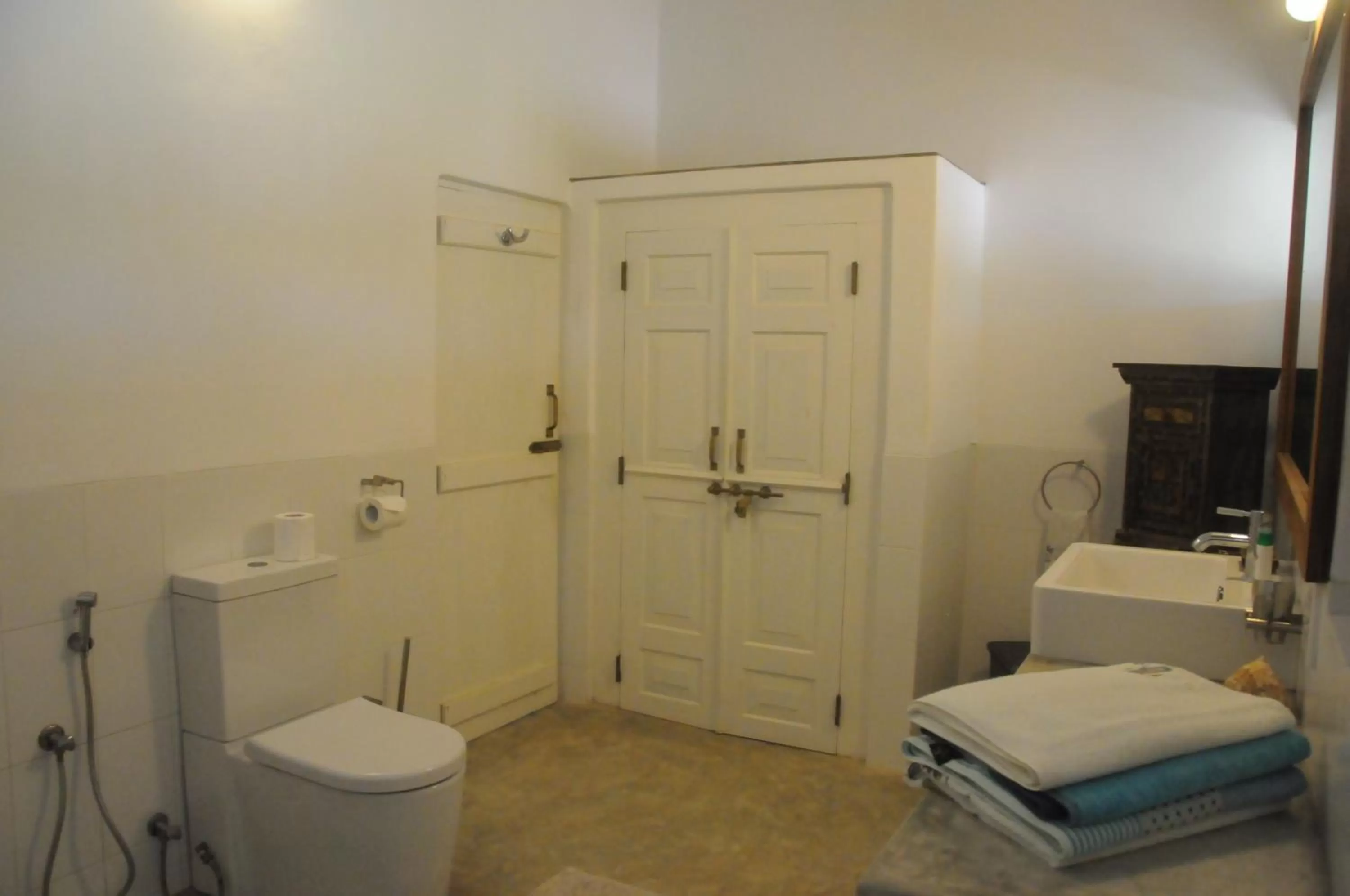 Bathroom in Villa Atulya at Ocean's edge