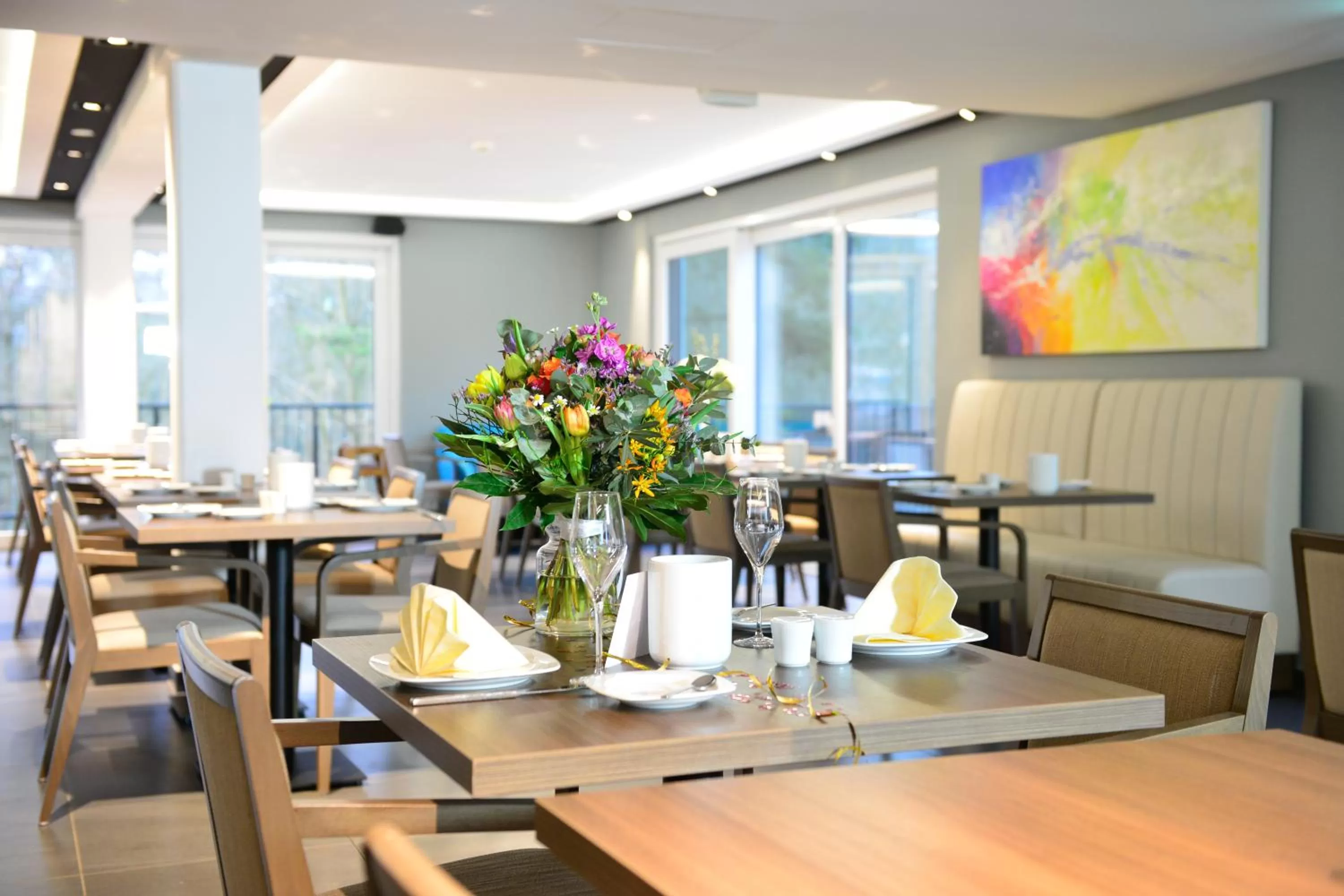 Restaurant/places to eat in Parkhotel Residenz