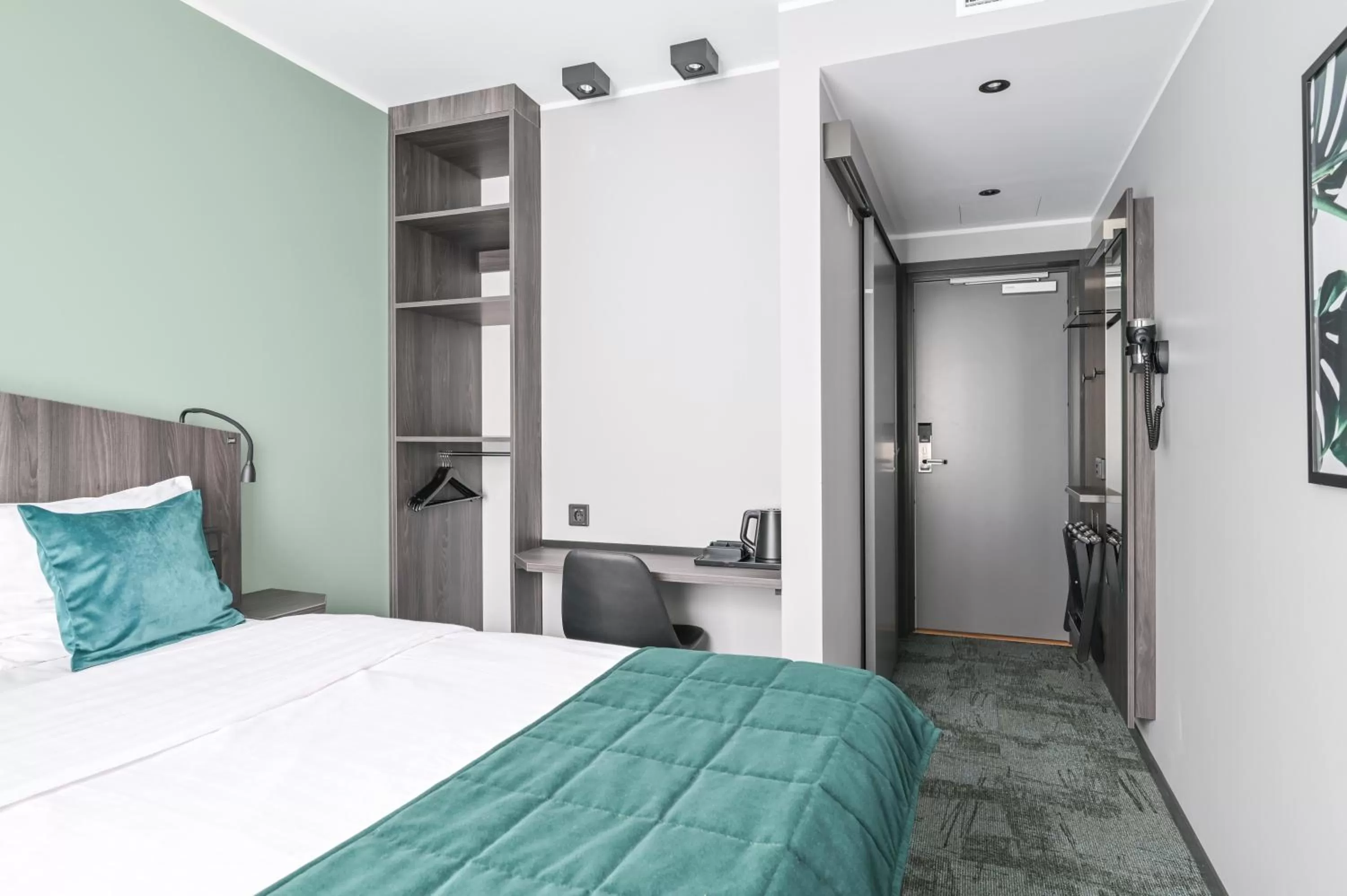 Bed in Hotel Fridhem