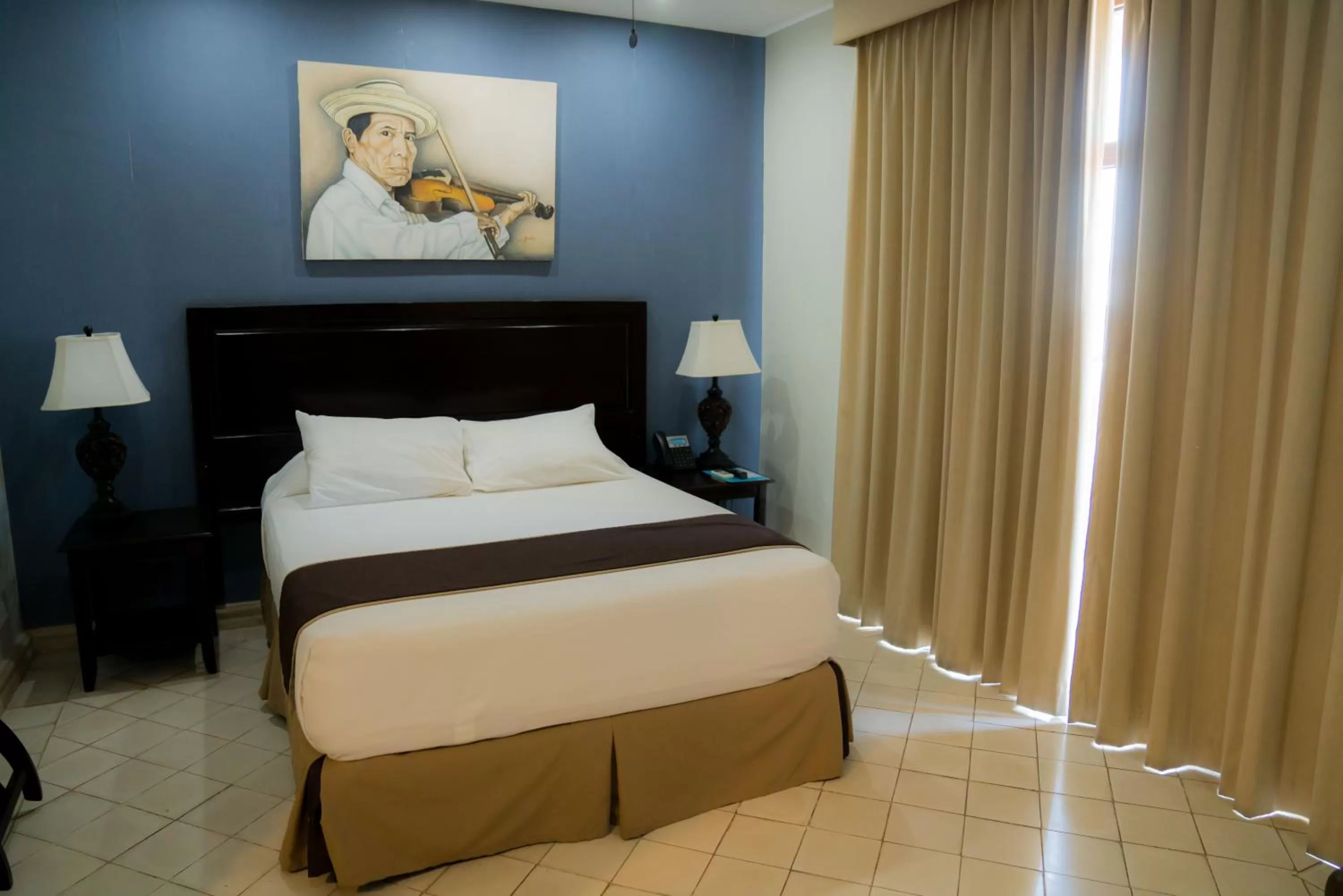 Bed in Hotel Presidente Las Tablas