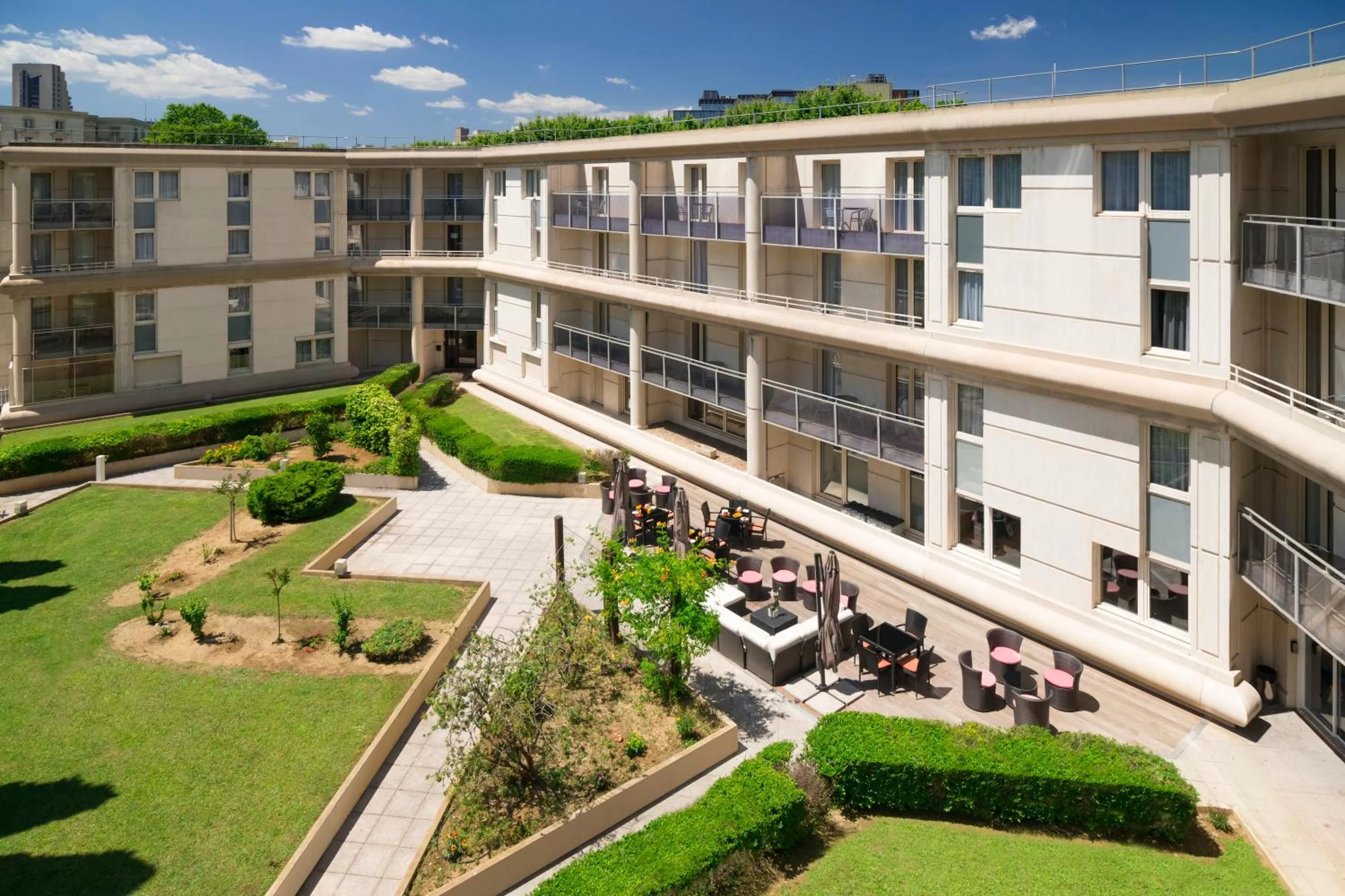 Property building in Citadines Antigone Montpellier