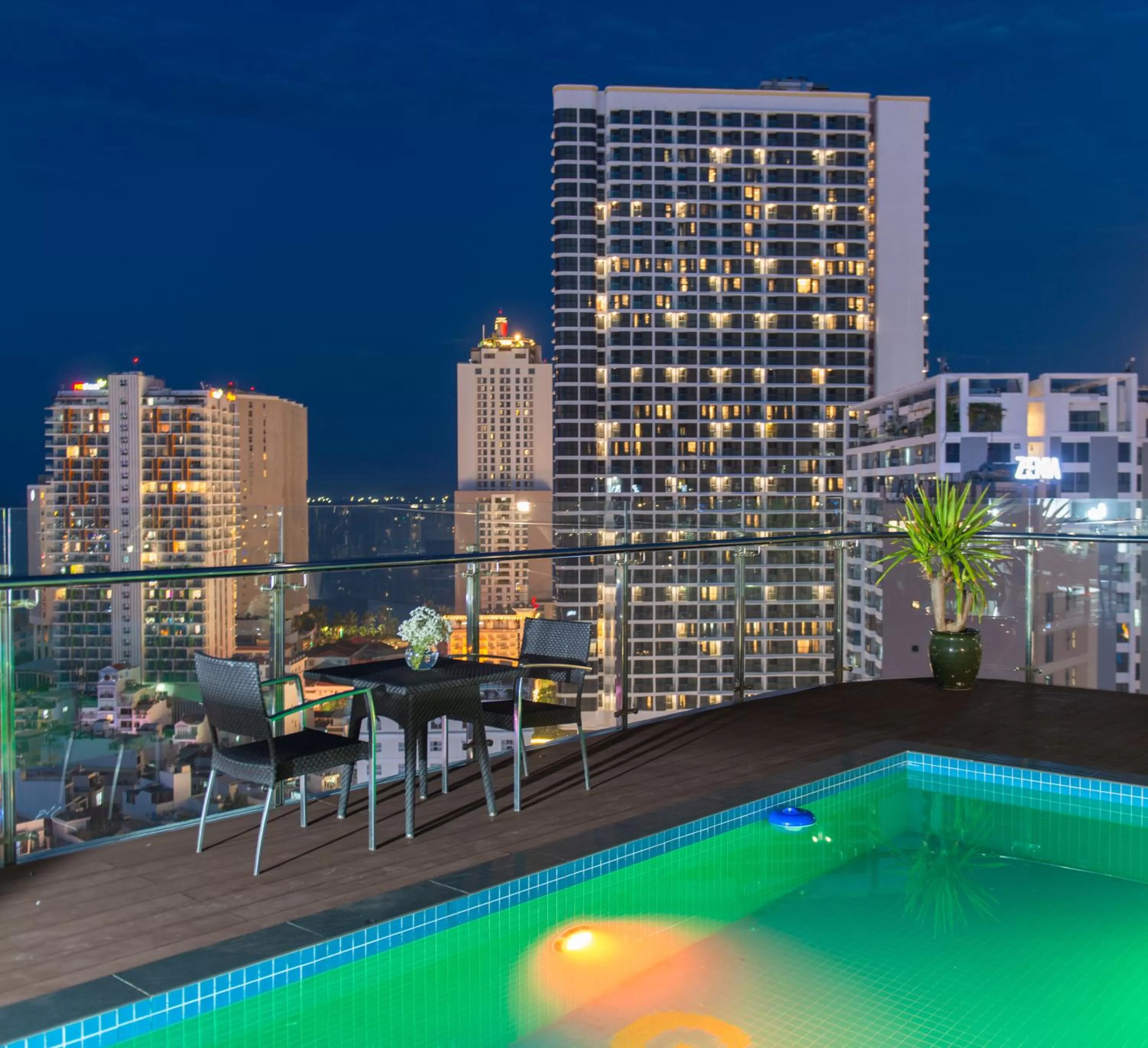 City view in The Gold Coast Hotel Nha Trang