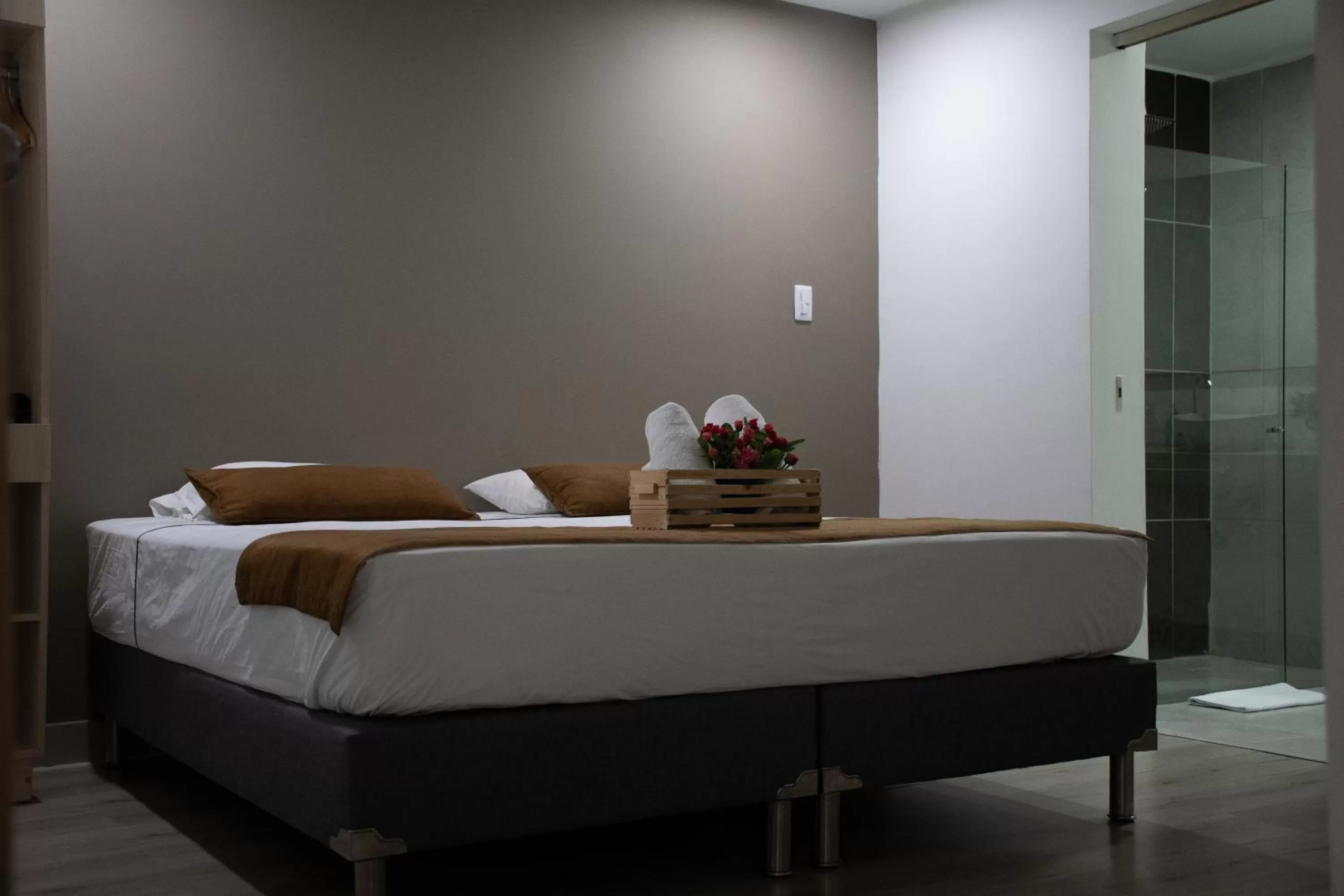 Bed in Hotel Boutique Plaza