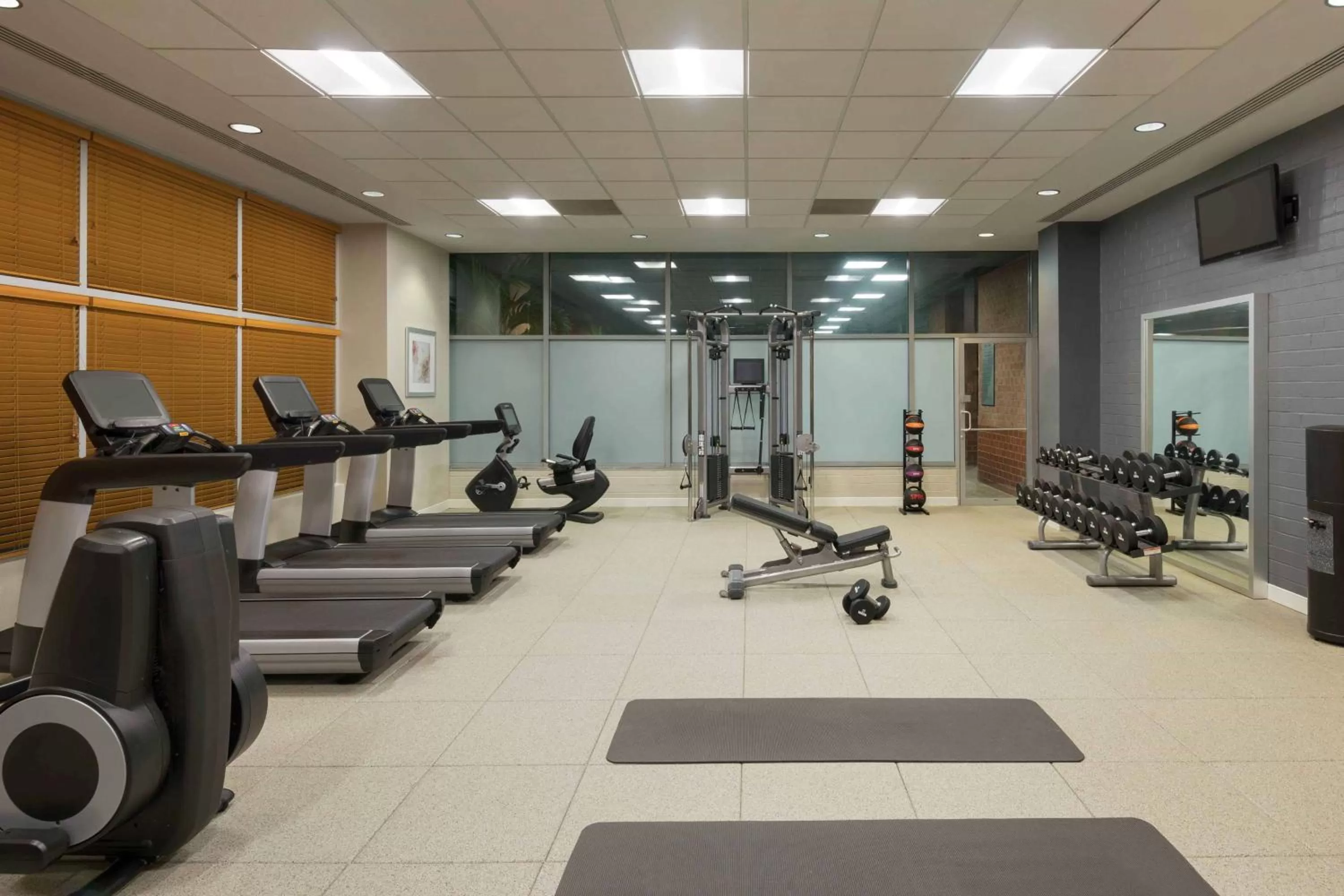 Fitness centre/facilities in Embassy Suites by Hilton Baltimore at BWI Airport