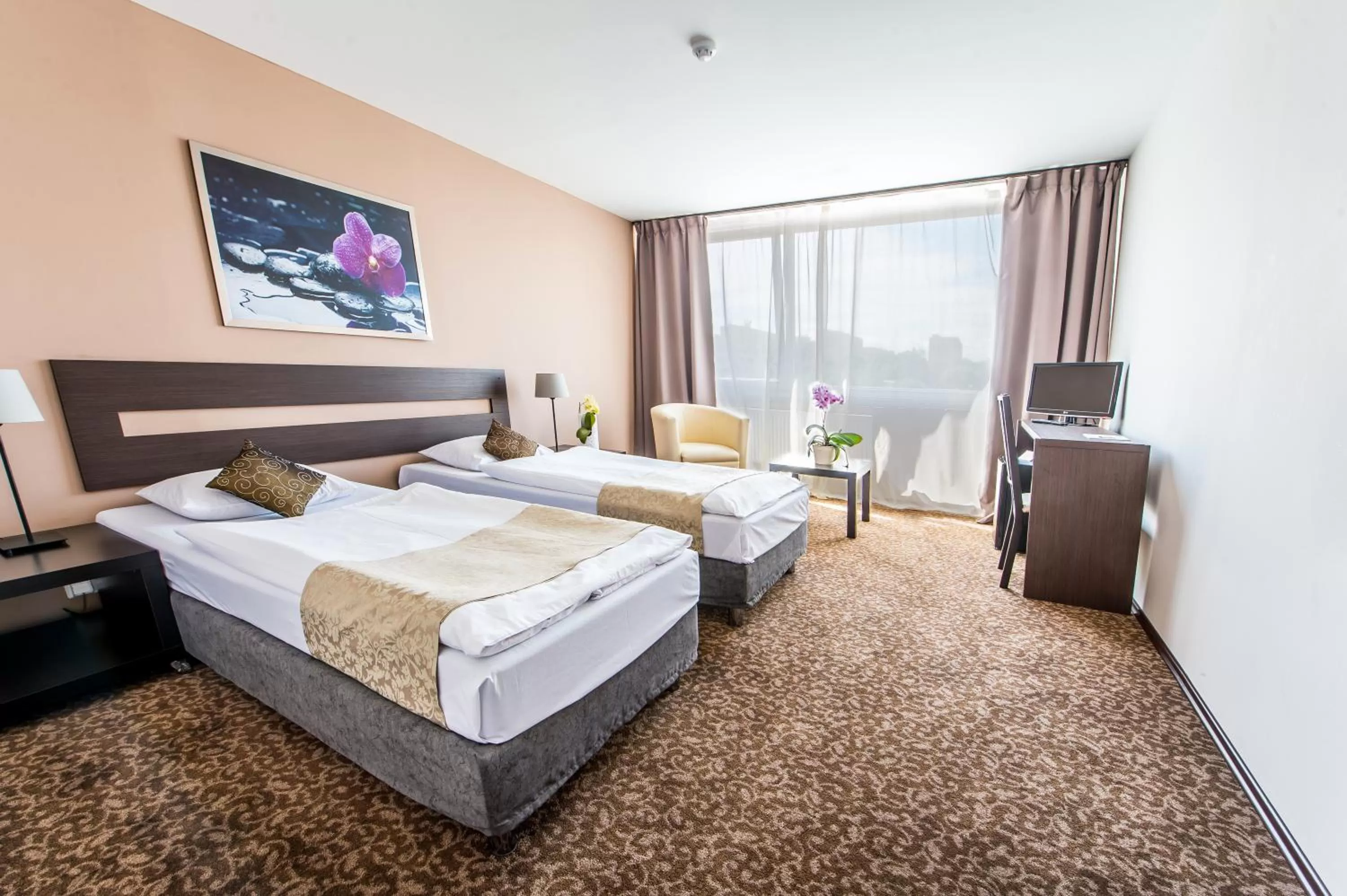 Bed in Hotel Cascade