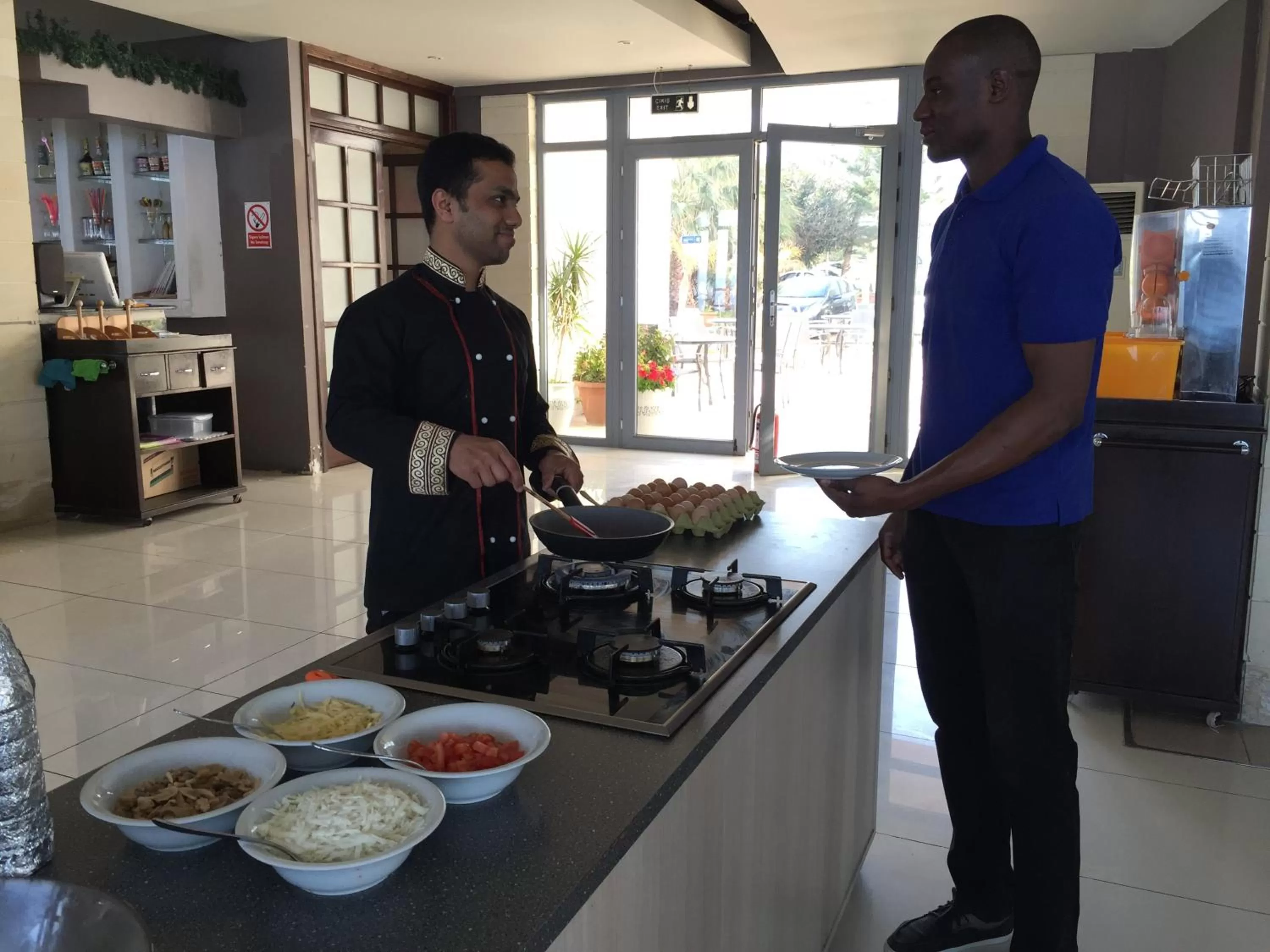 Staff in Manolya Hotel