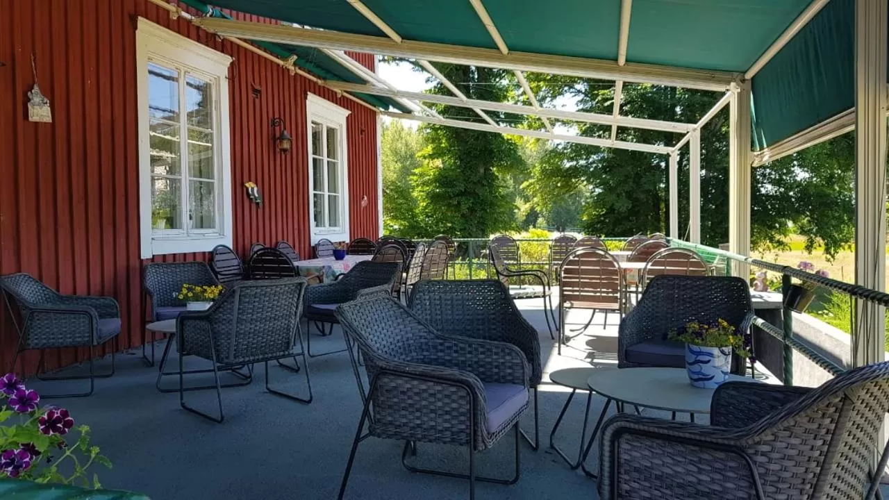 Garden in Nya Strandgårdens Wärdshus