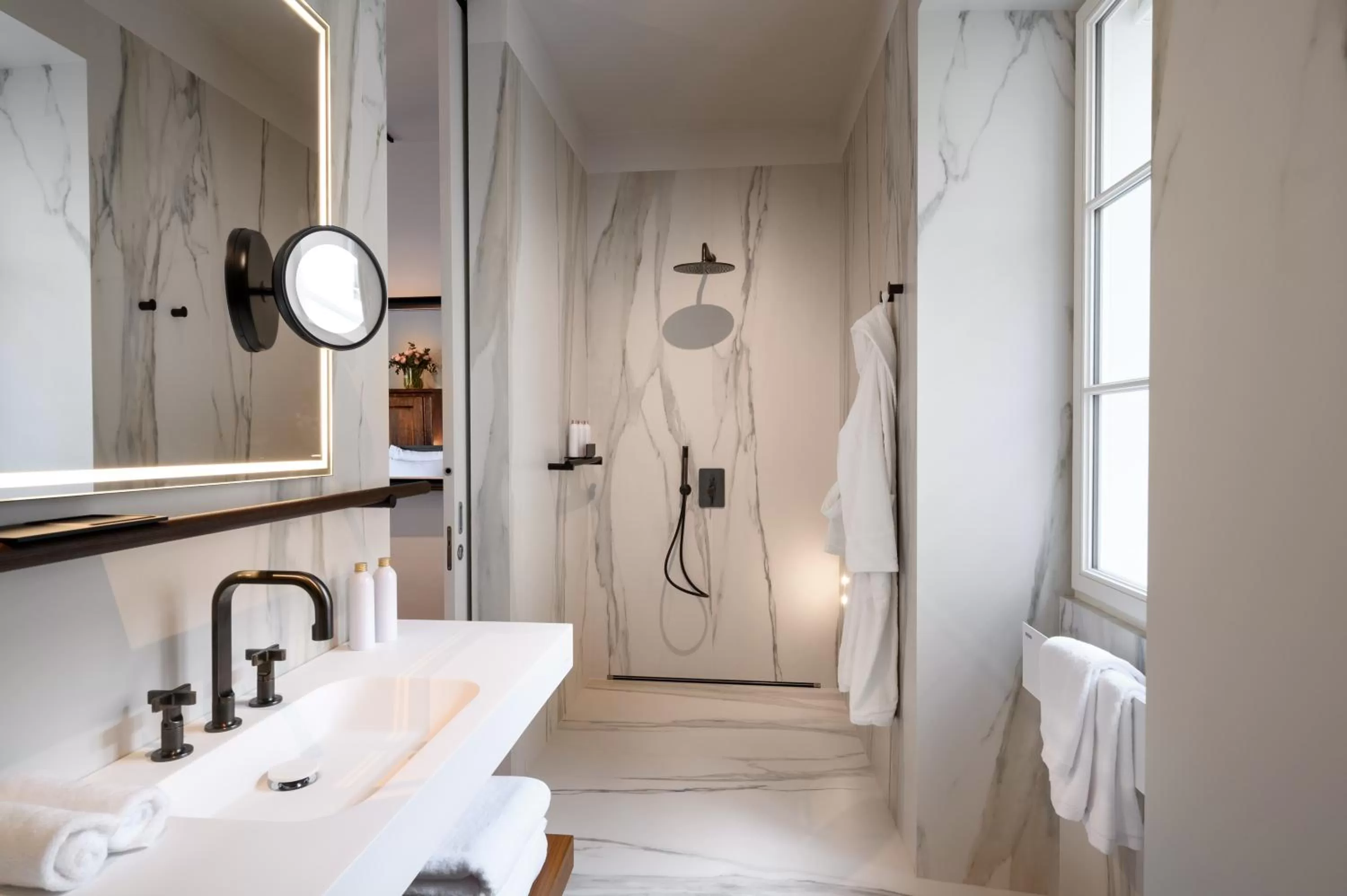 Shower in Zlata Ladjica Boutique Hotel