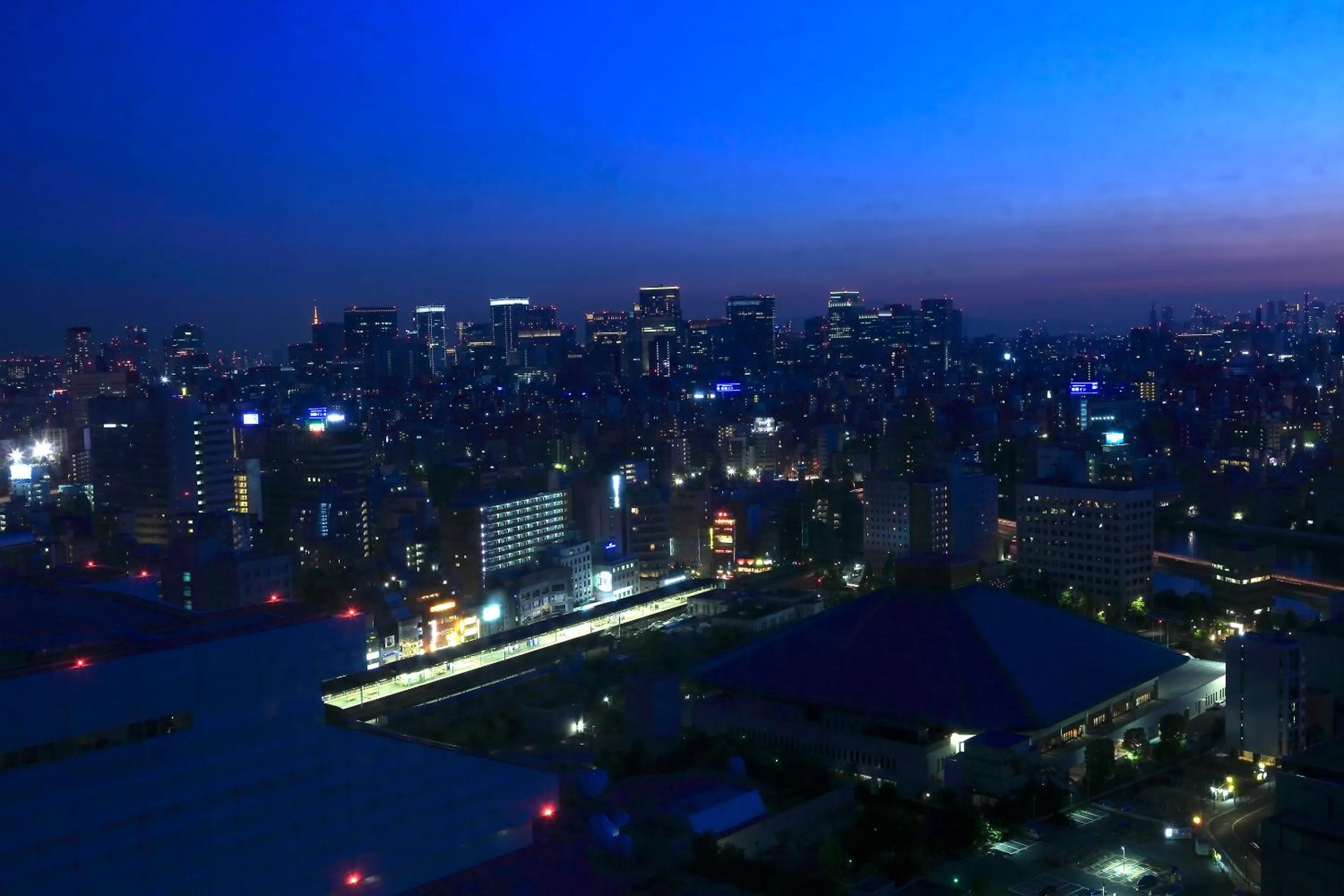 City view in Dai-ichi Hotel Ryogoku
