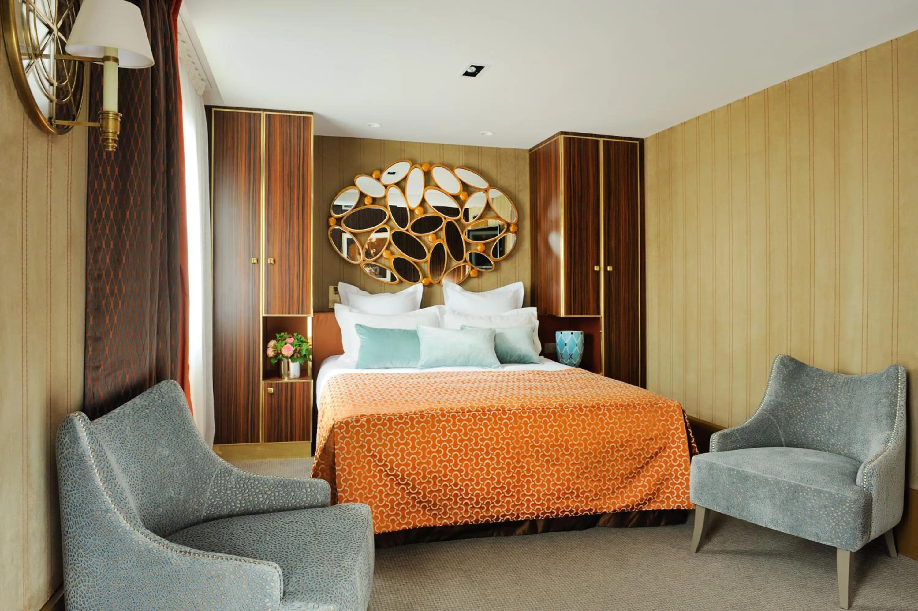 Bedroom, Bed in Hôtel Baume