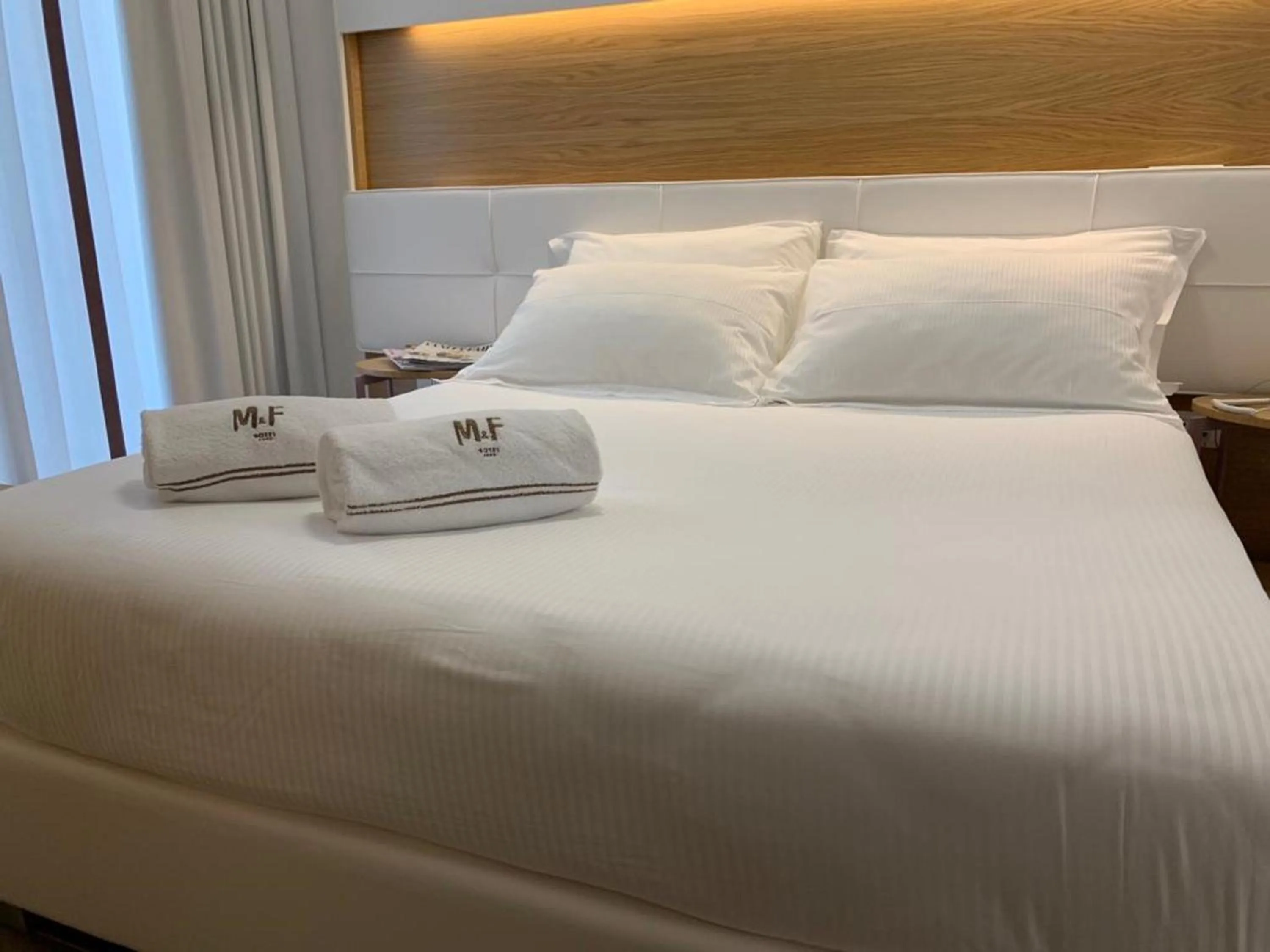 Bed in M&F Hotel