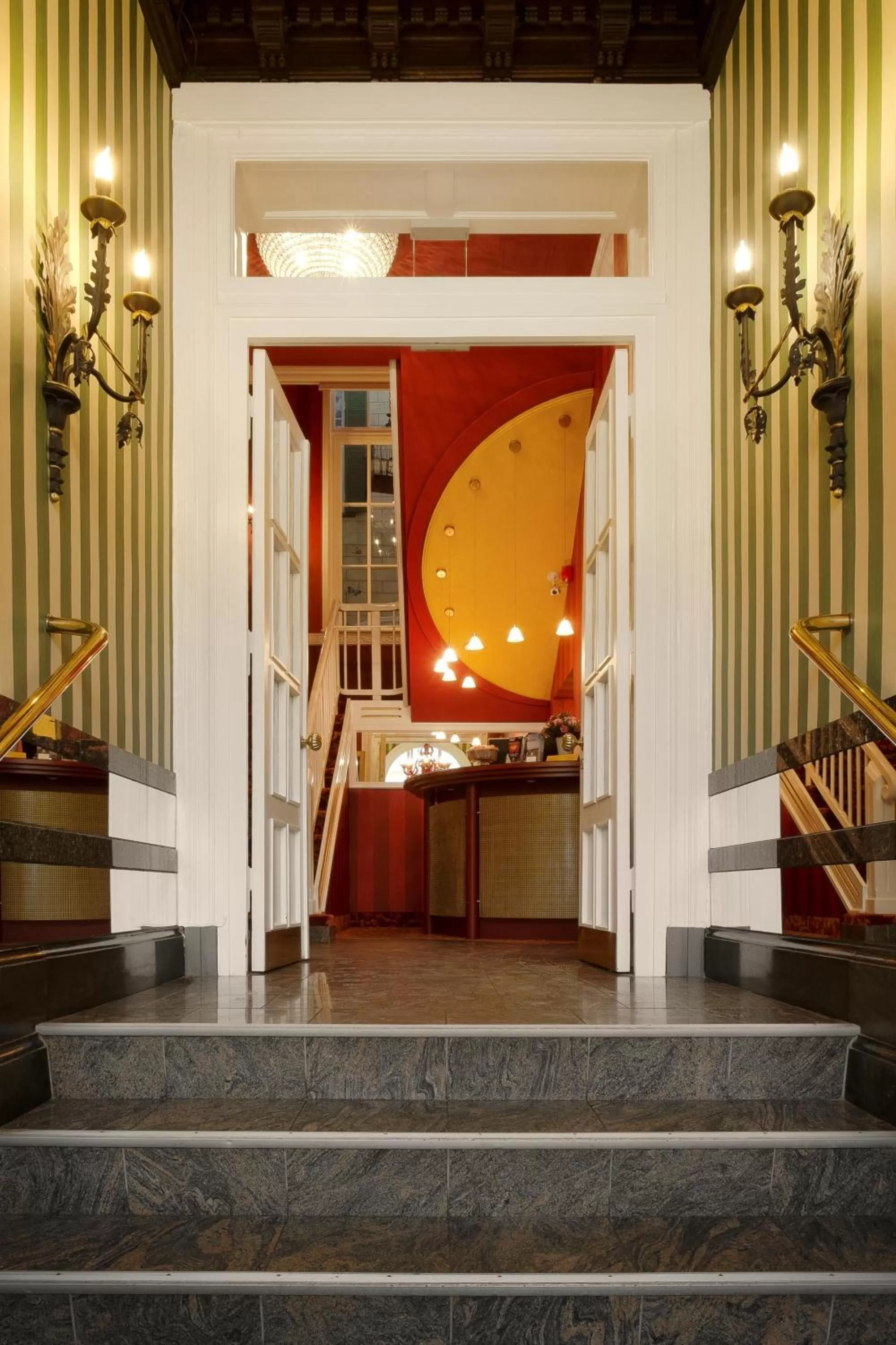 Decorative detail in Hotel City House