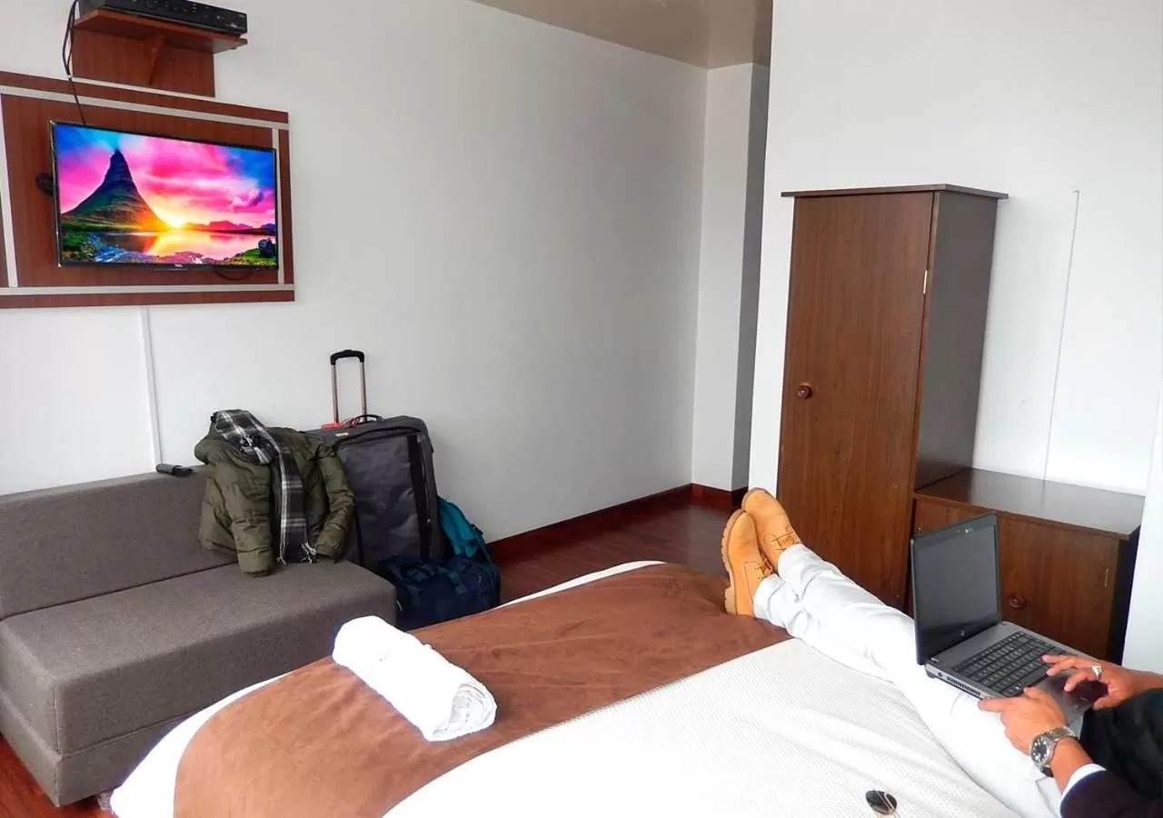 Day, Bed in La Merced Plaza Hospedaje