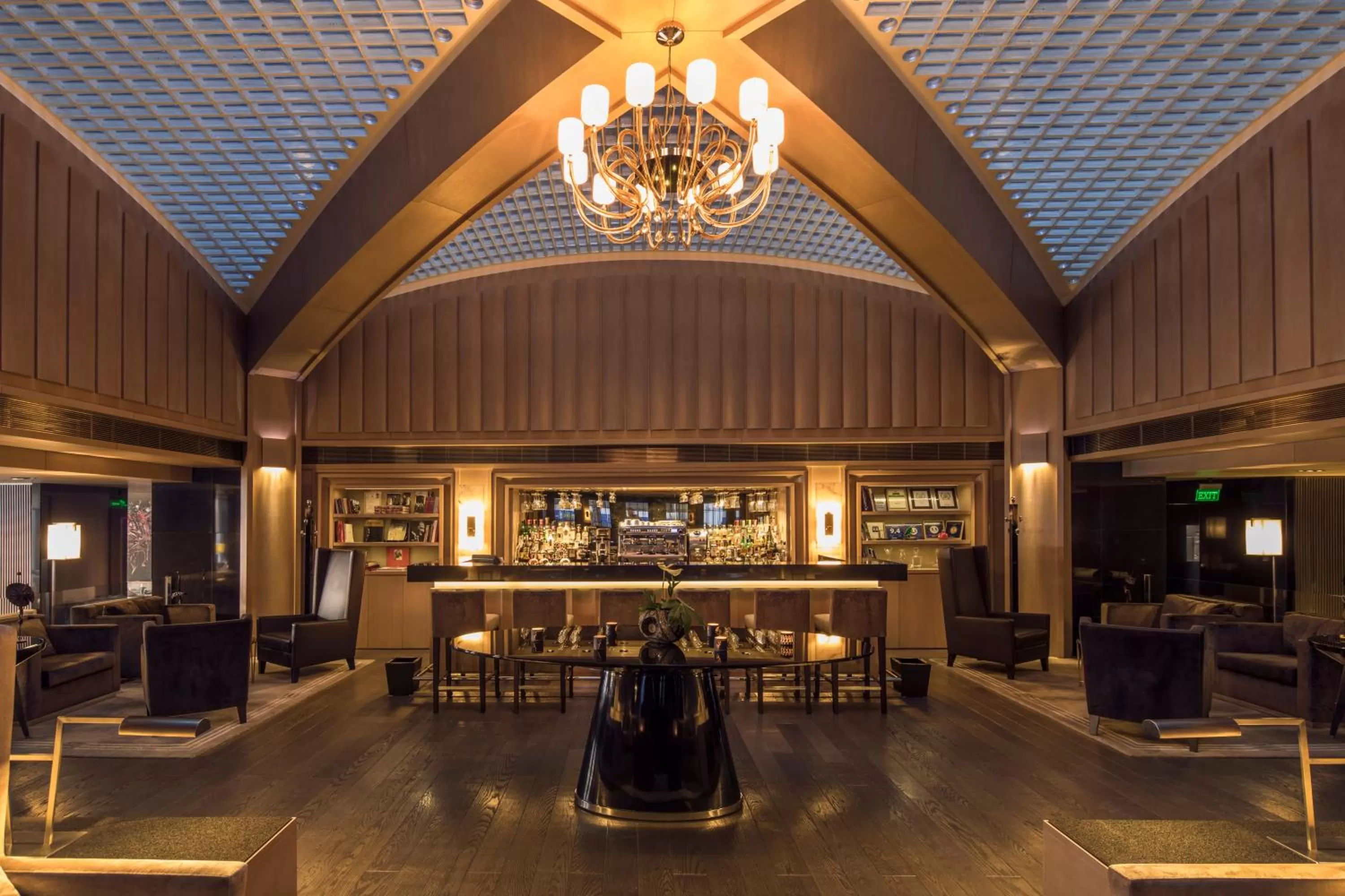 Lobby or reception, Restaurant/Places to Eat in Key Hotel