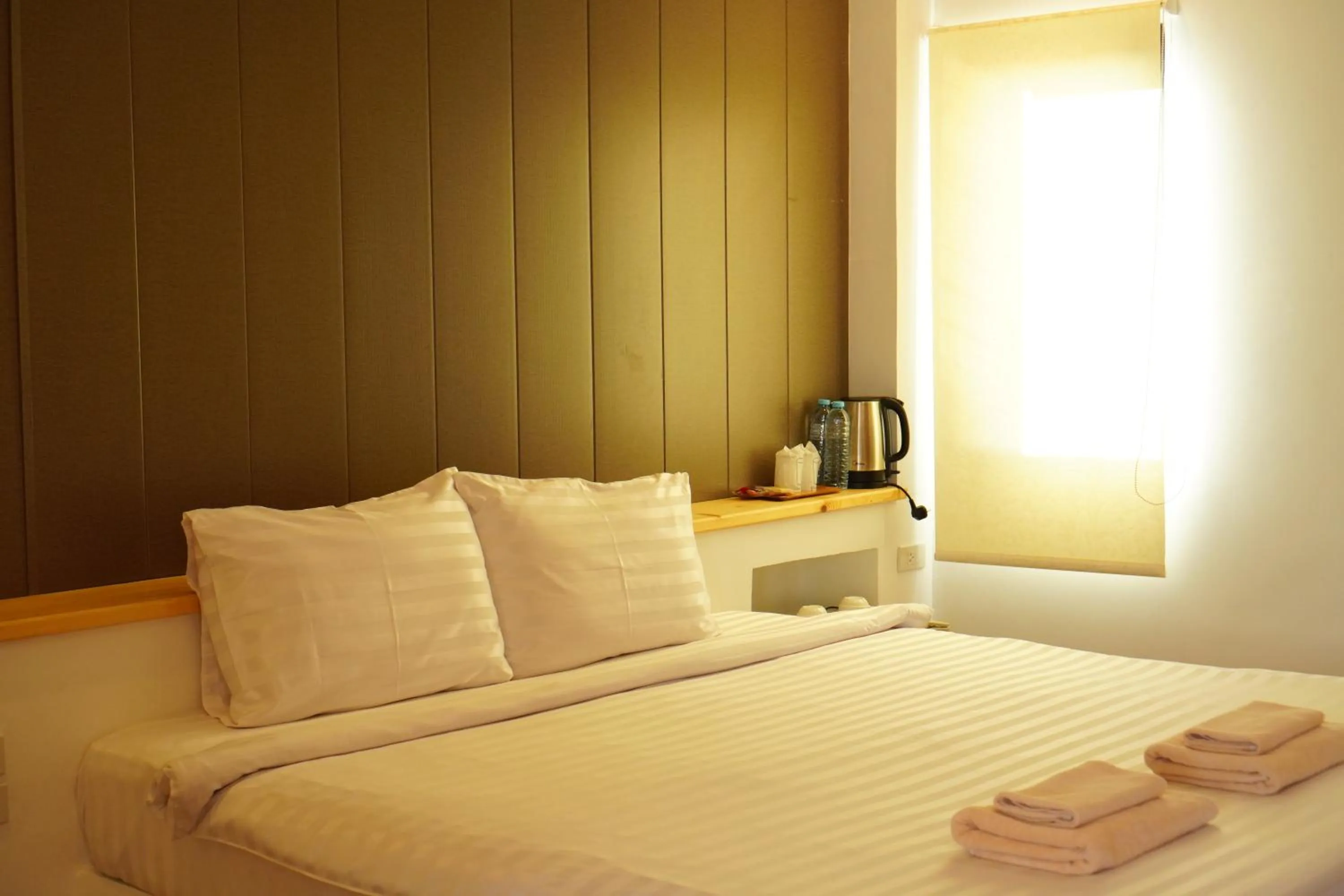 Bed in Green Terrace Resort & Restaurant