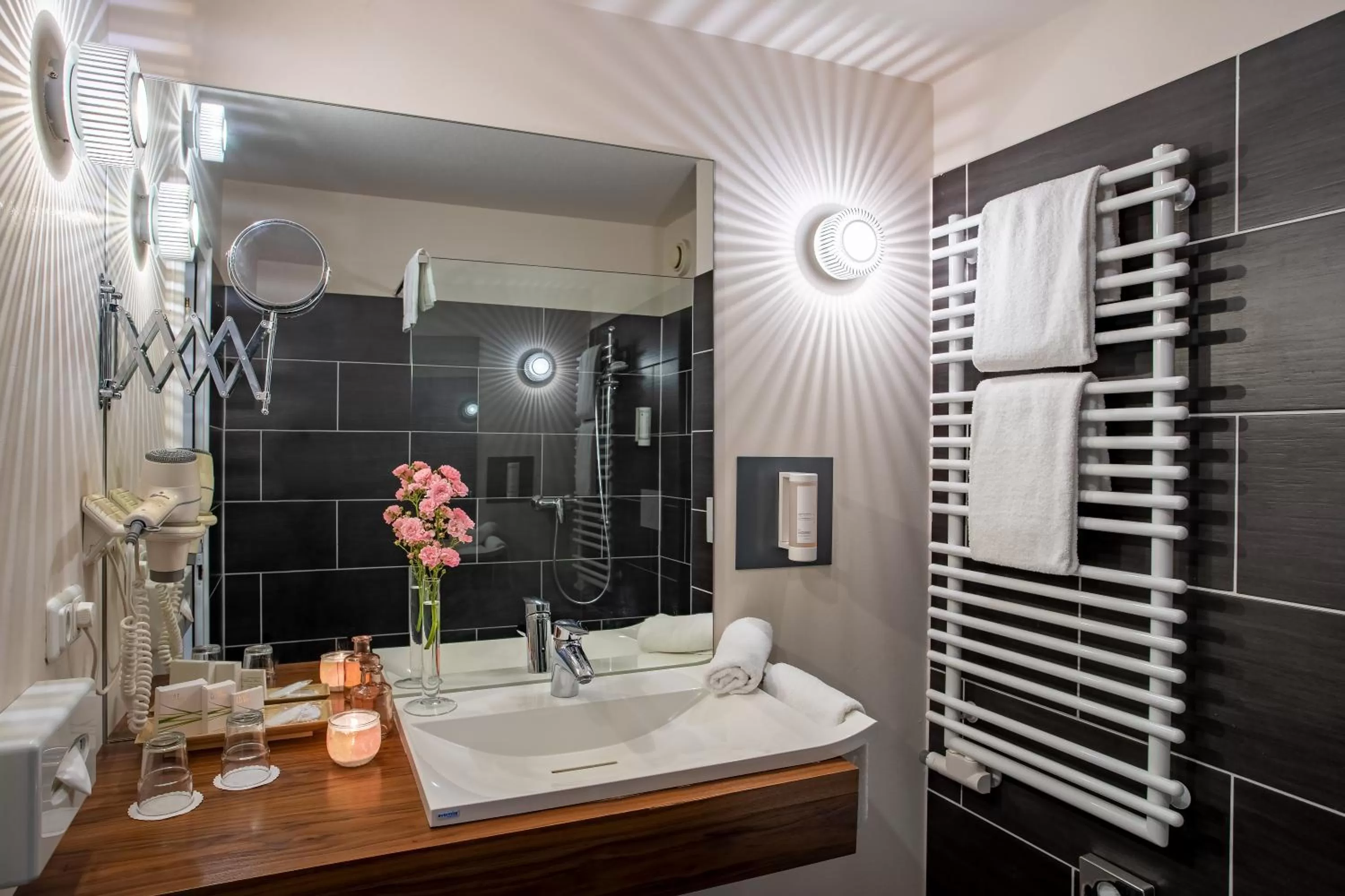 Bathroom in Aqualux Wellness- & Tagungshotel