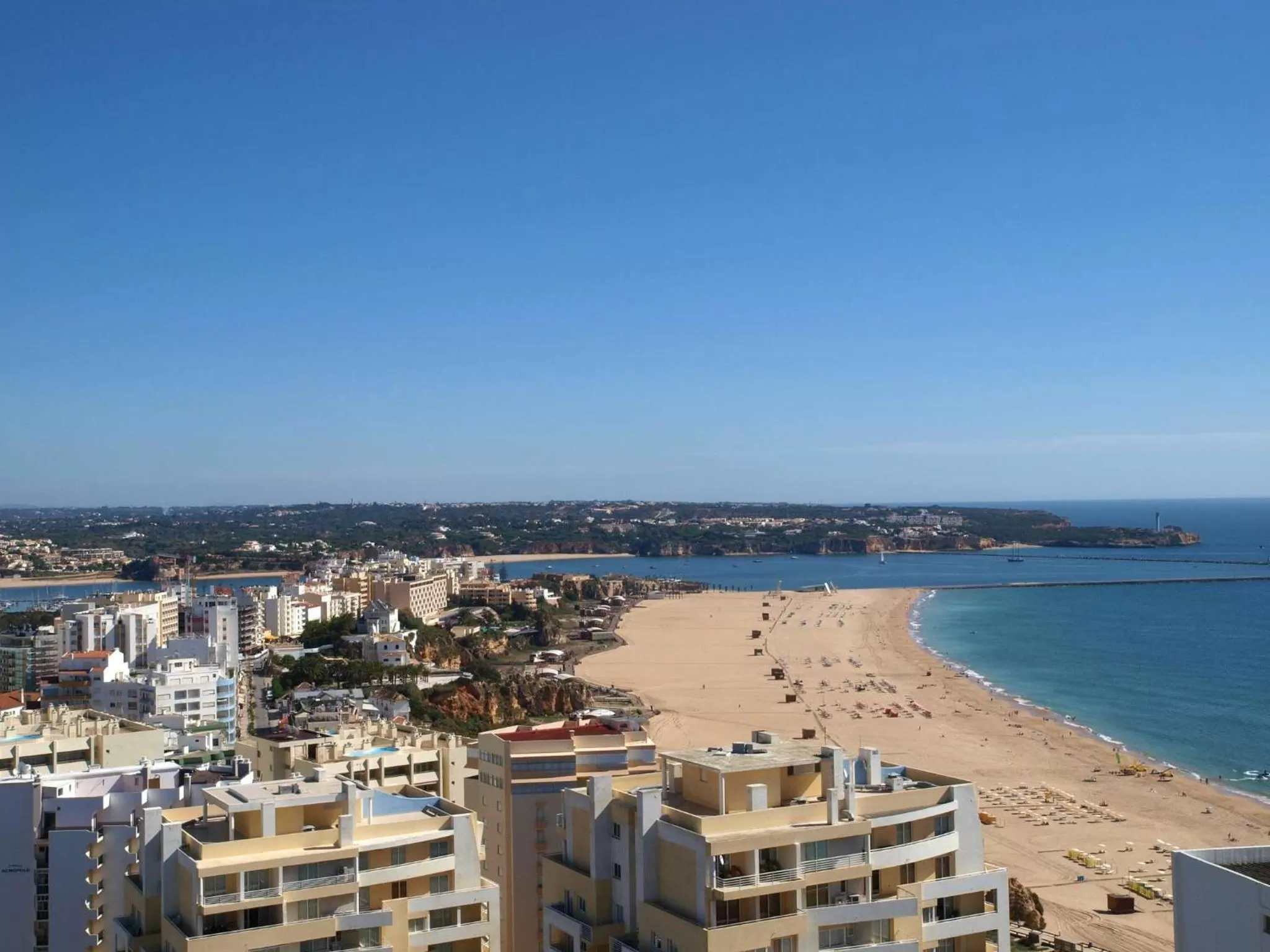Beach in Apartamentos Jardins da Rocha