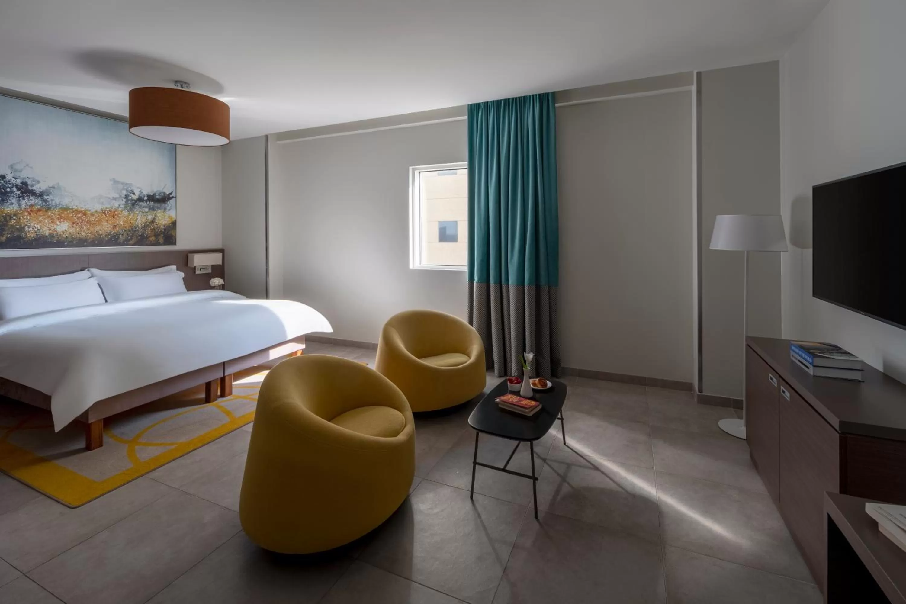 Bedroom, Bed in Adagio Aparthotel Jeddah Malik Road