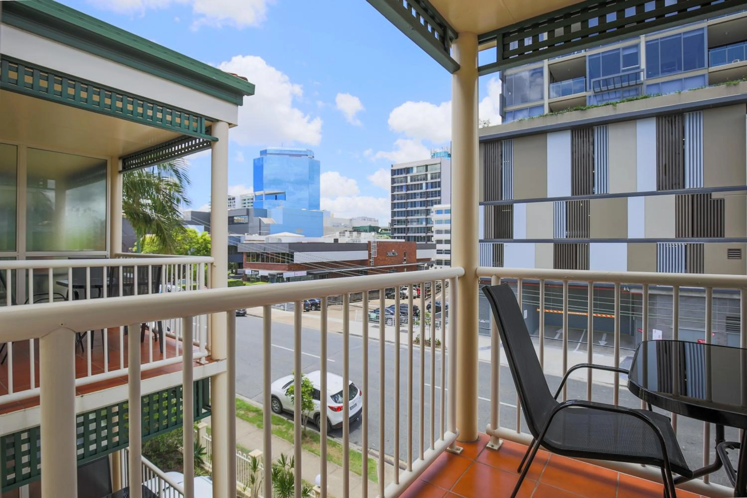 Balcony/Terrace in Toowong Central Motel Apartments