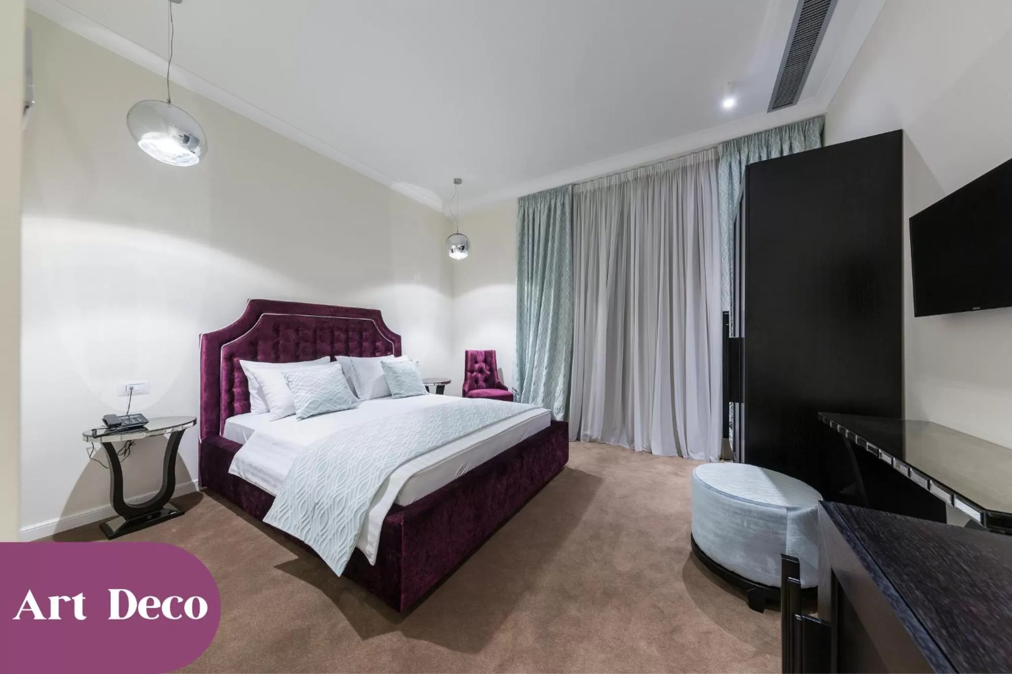 Bed in The Mansion Boutique Hotel