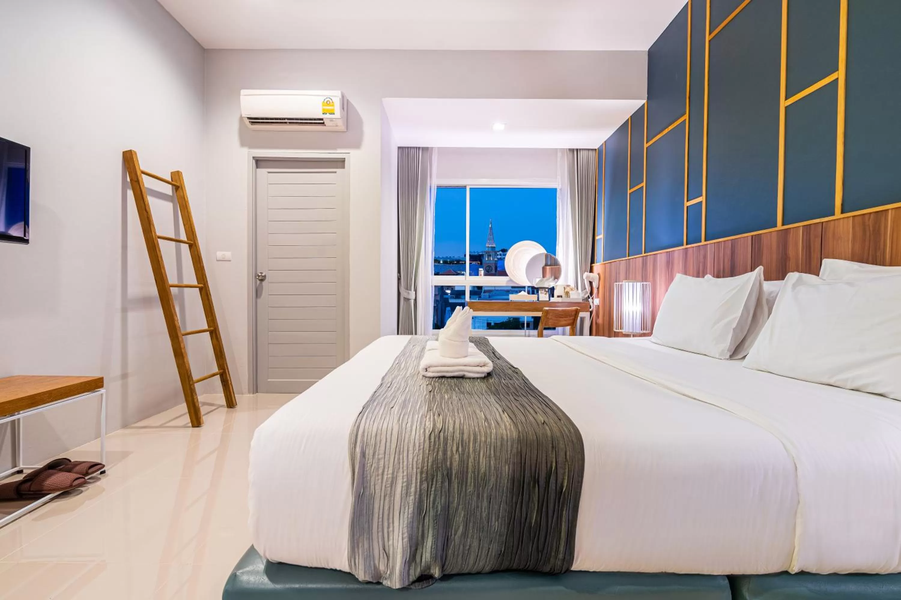 Bed in Hug Nimman Hotel