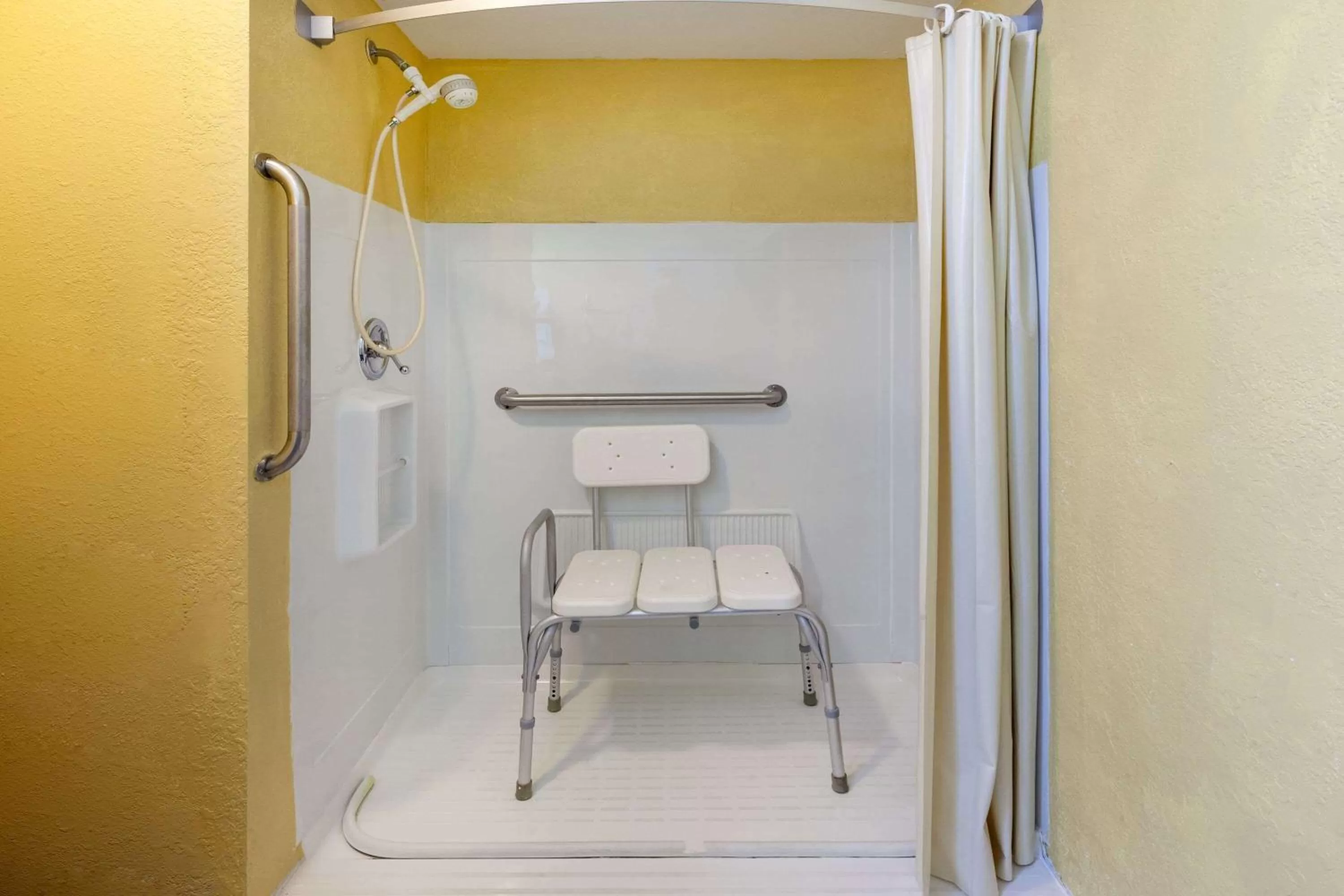 Shower in Super 8 by Wyndham Newcomerstown