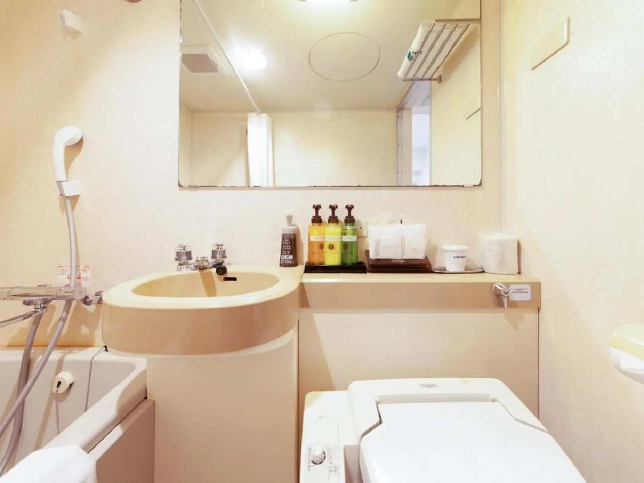 Bathroom in HOTEL LiVEMAX BUDGET Tokyo Hamura Ekimae
