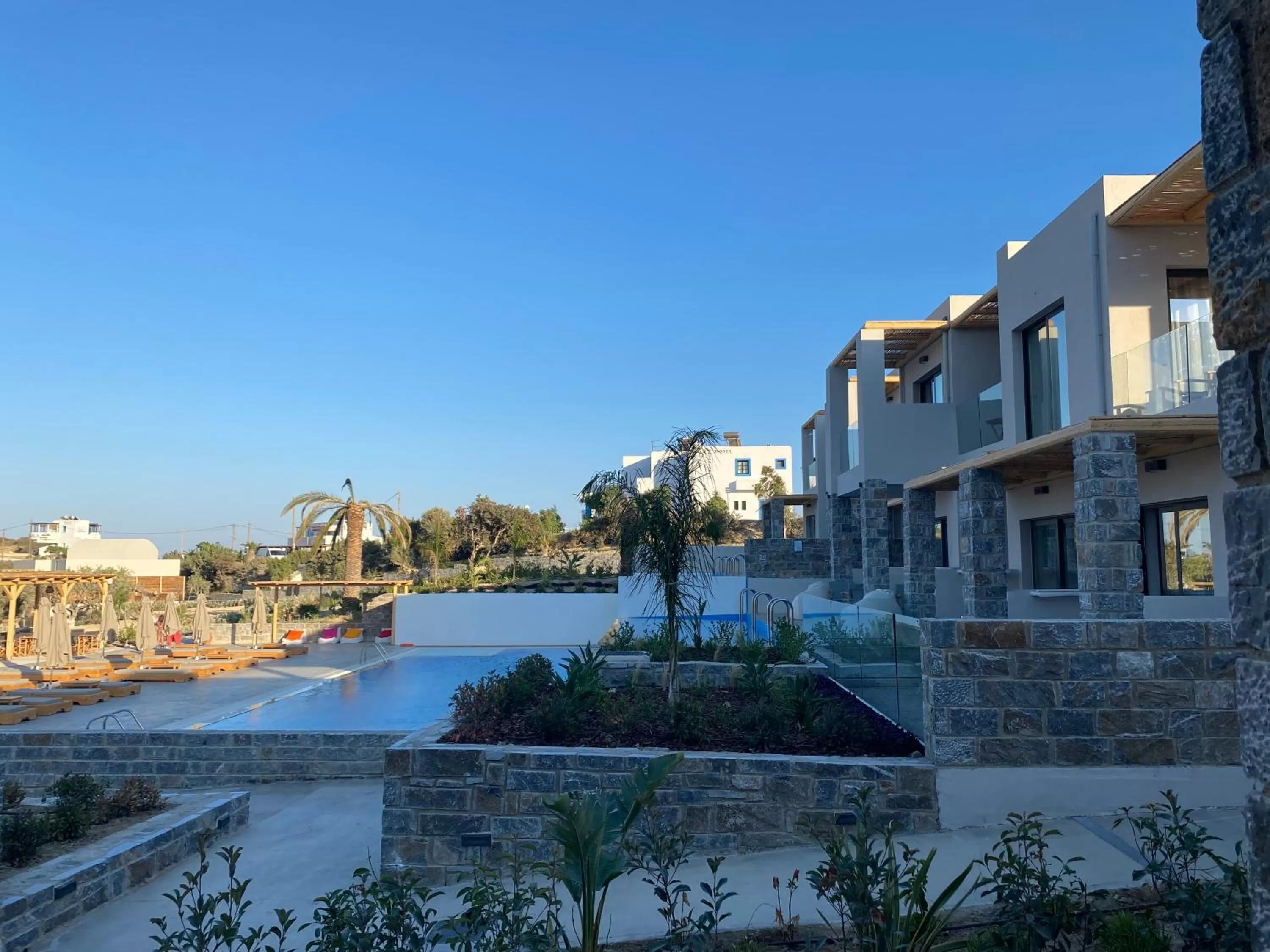 Property building in Helios Beach Hotel & Bungalows