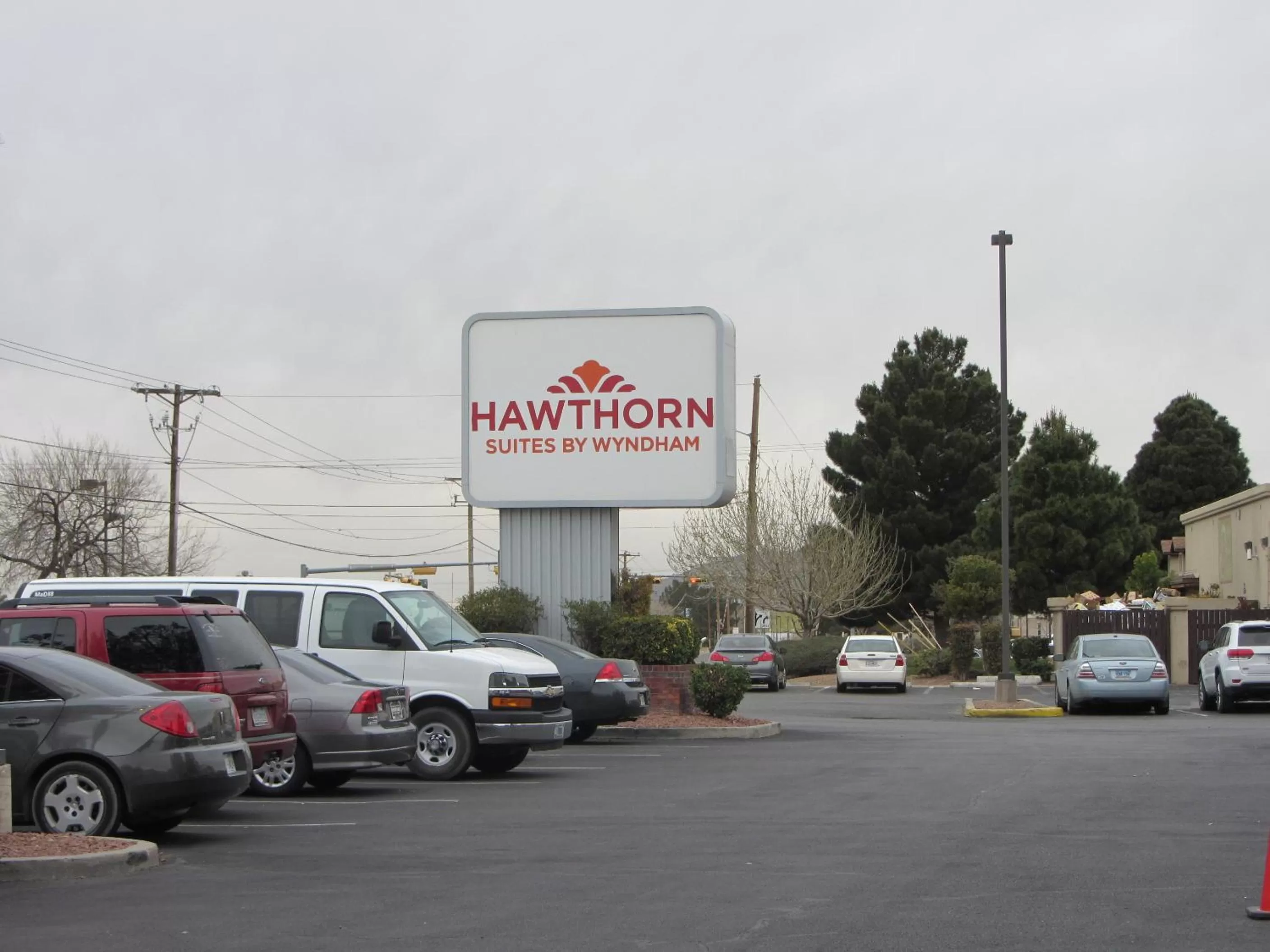 Facade/entrance in Hawthorn Extended Stay by Wyndham El Paso