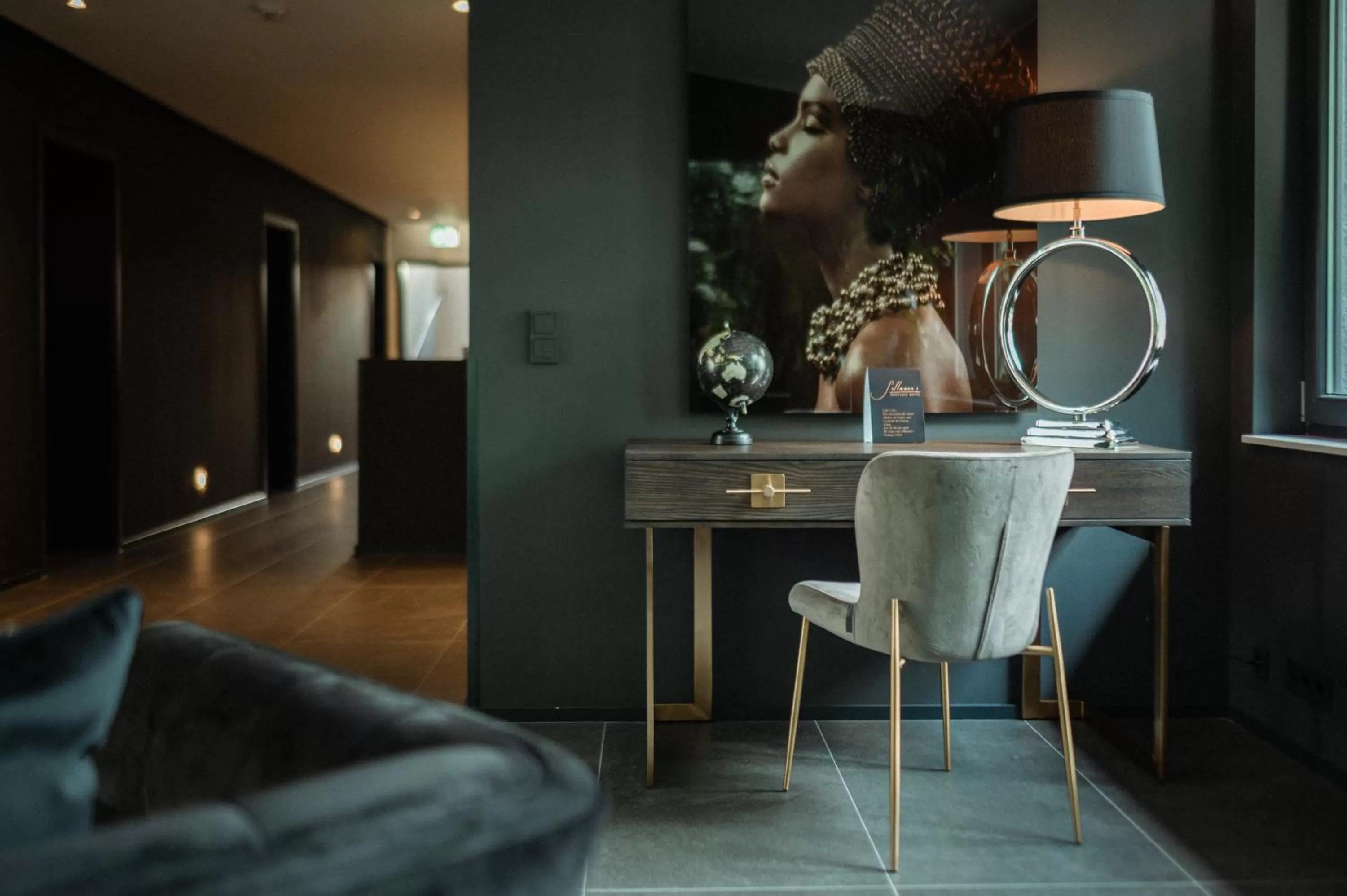 Decorative detail in Sellmann´s Boutique Hotel