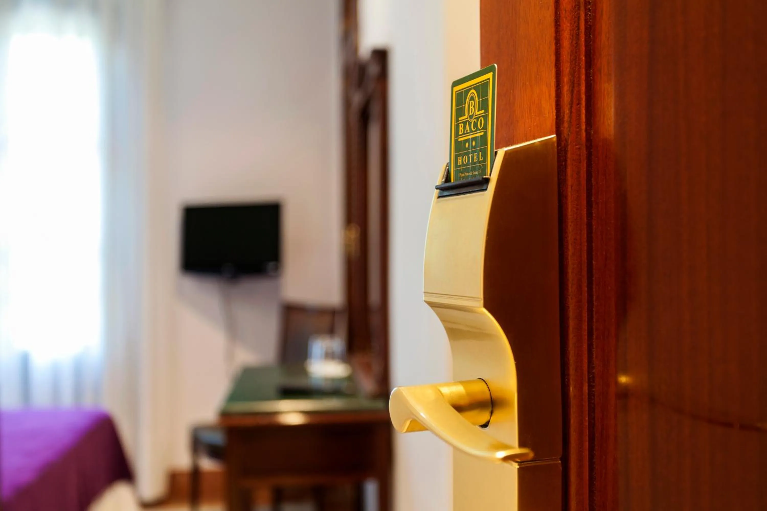 Decorative detail in Hotel Baco