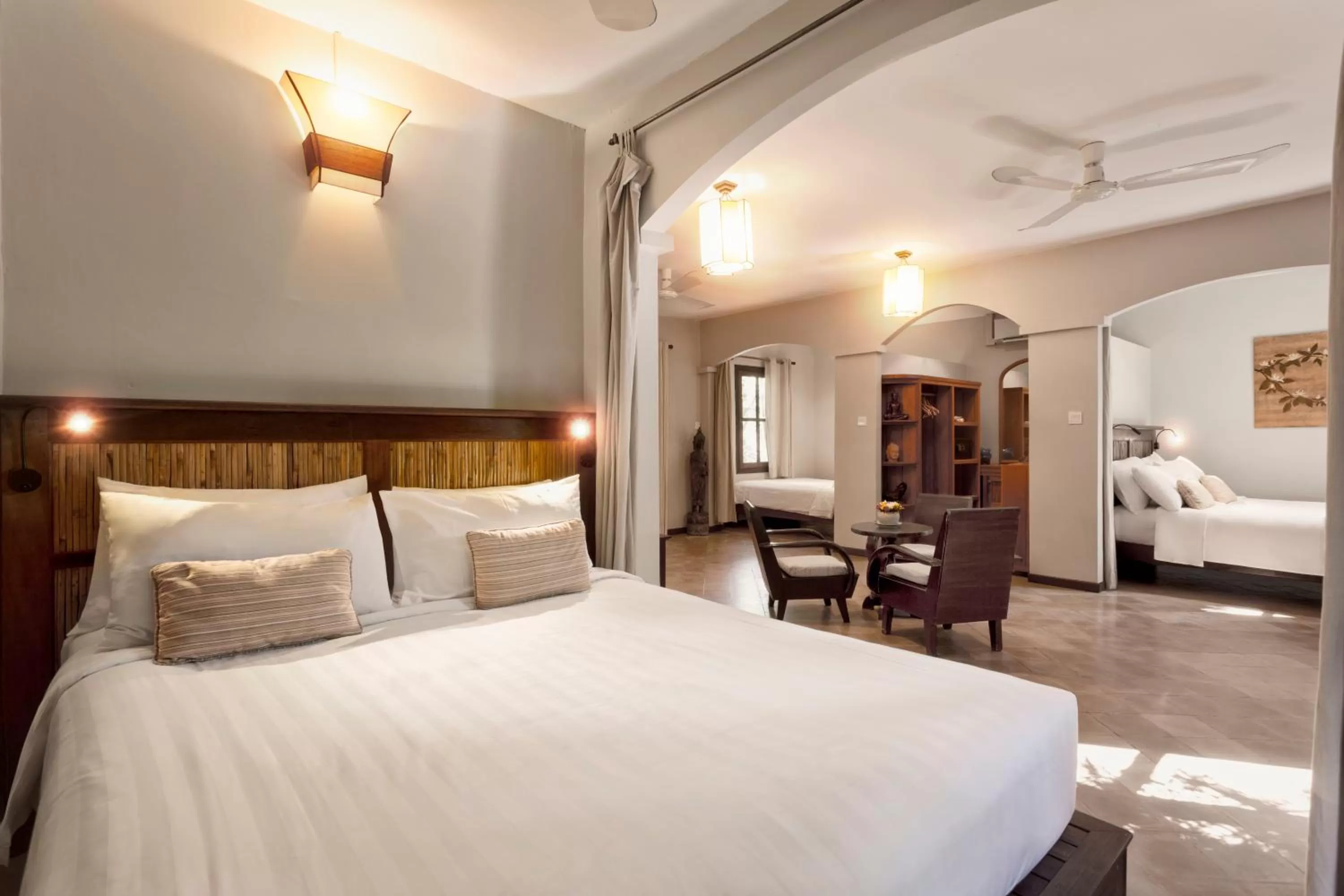 Bedroom, Bed in La Palmeraie D'angkor