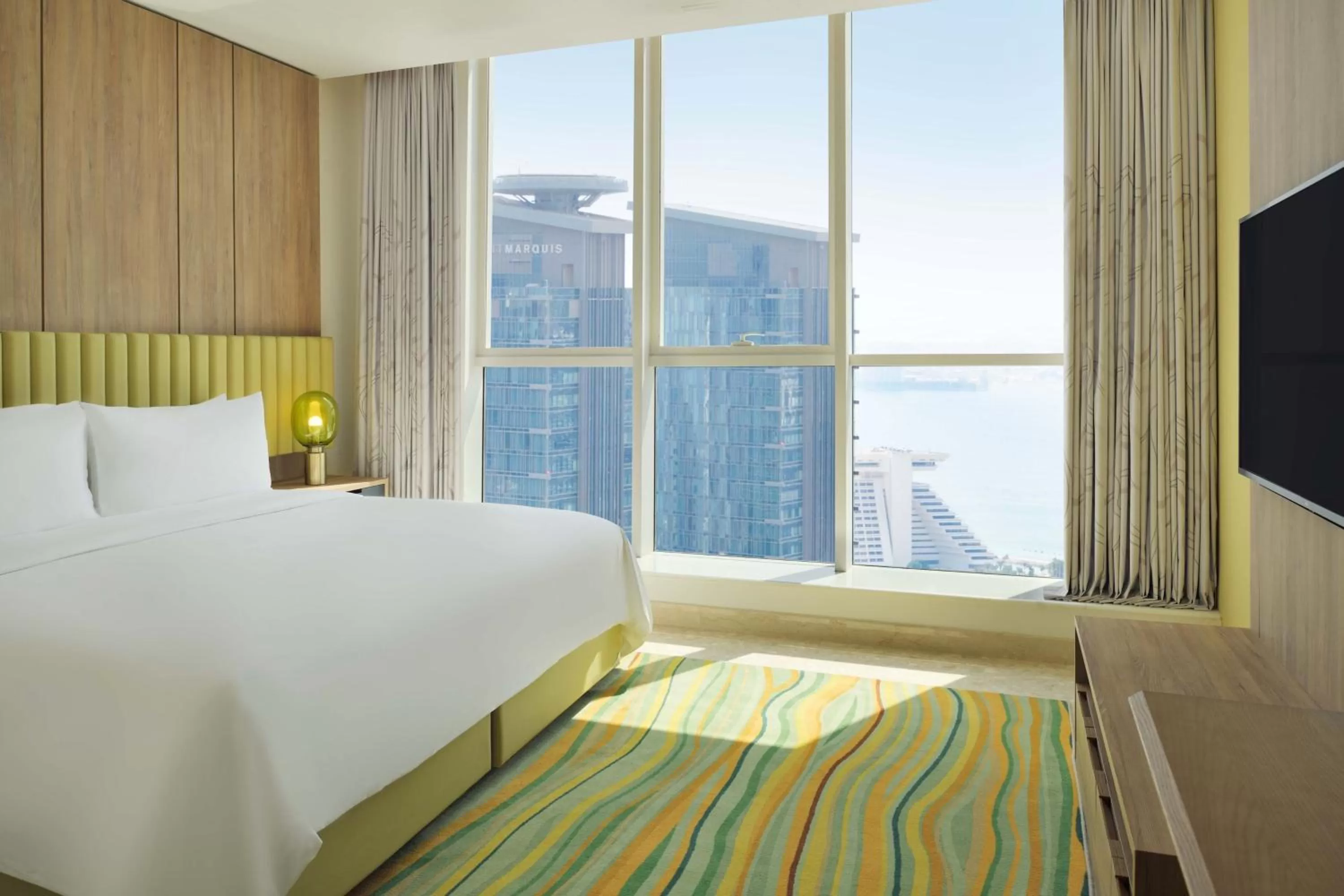Bedroom, Bed in Element by Westin City Center Doha