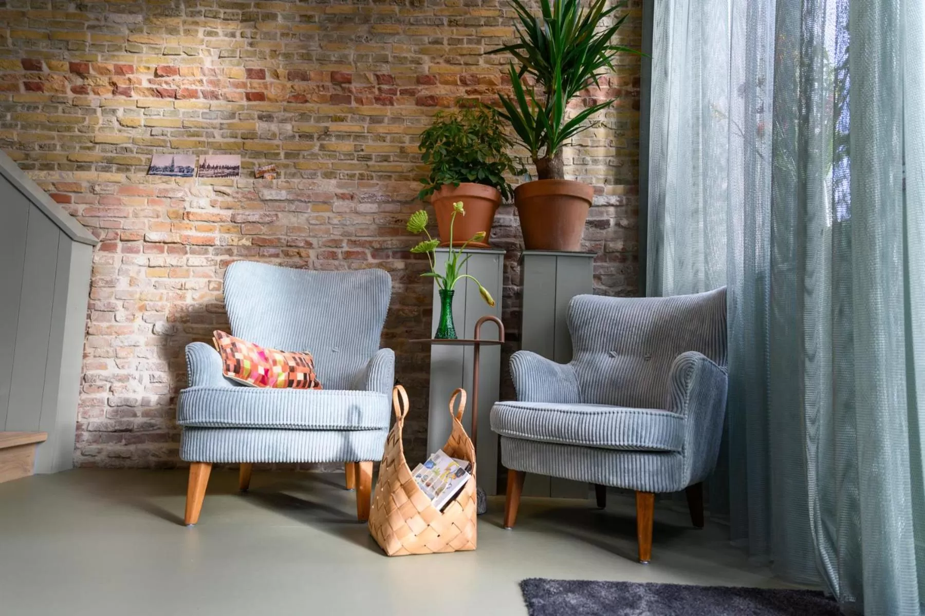 Seating area in B&B Turfkade9