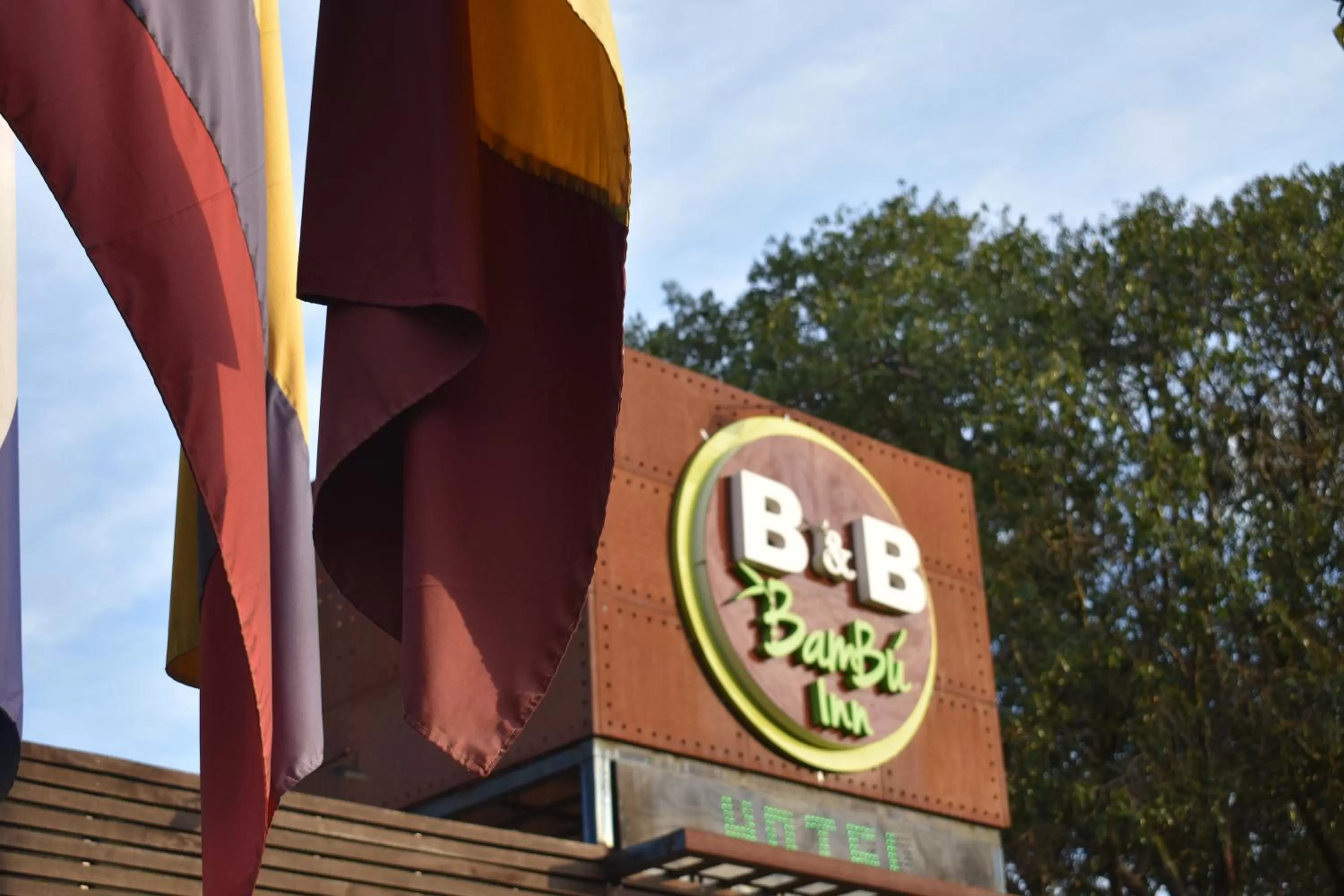 Property logo or sign in Hotel Bambu Inn