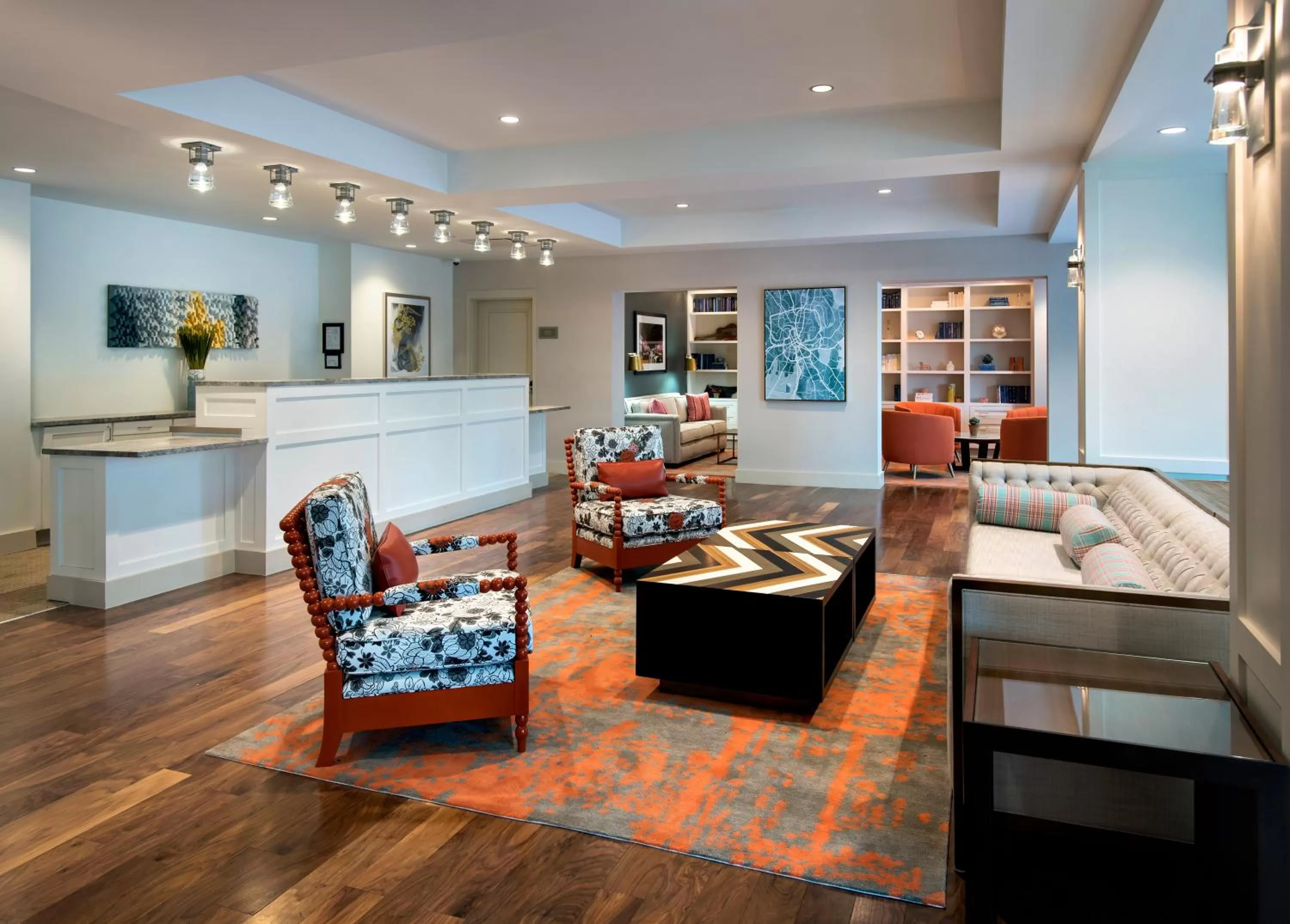 Lobby or reception in Hayes Street Hotel Nashville