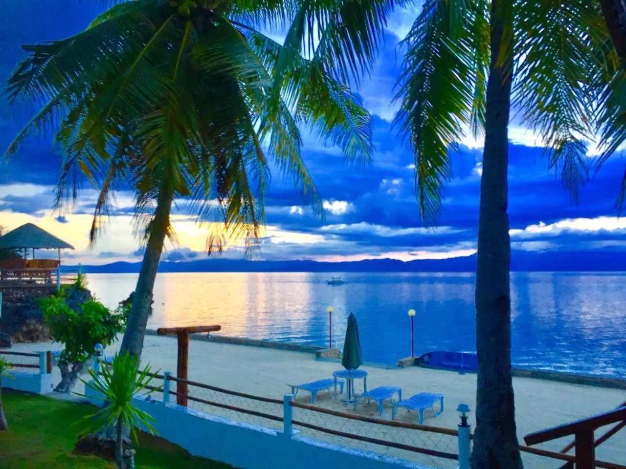 Natural landscape in Tauig Beach Resort