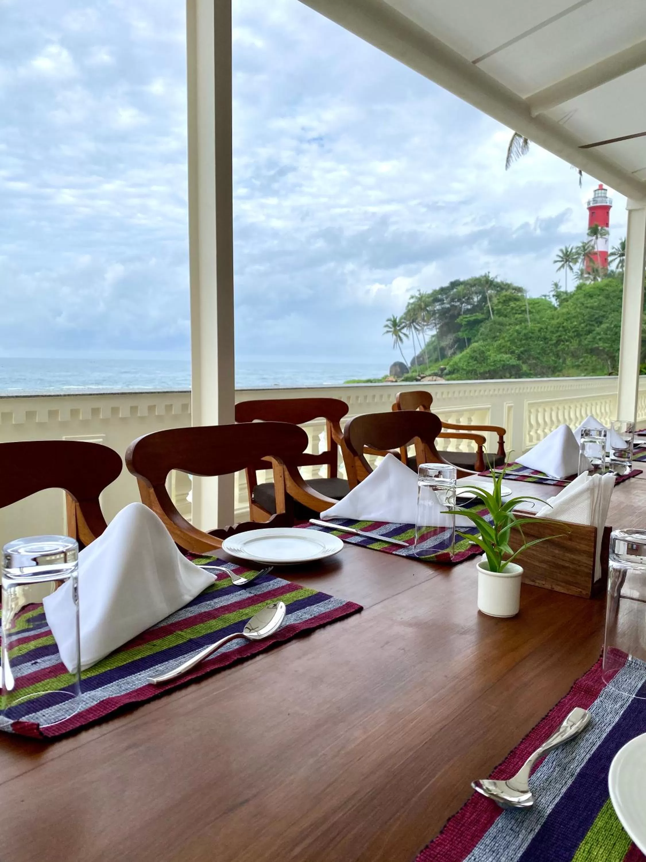 Restaurant/places to eat in Rockholm at the Light House Beach