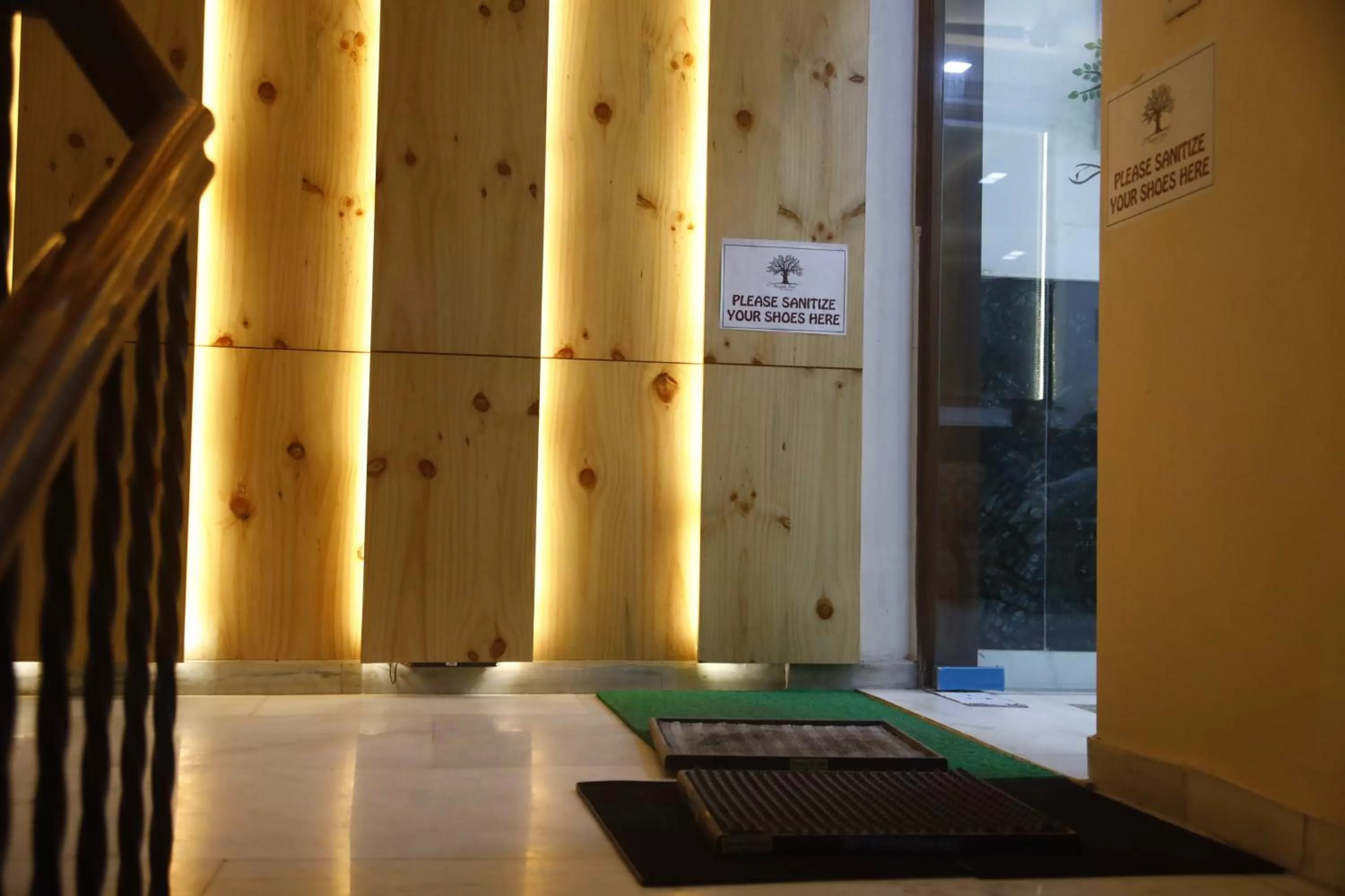 Facade/entrance in Peepal Tree Residency