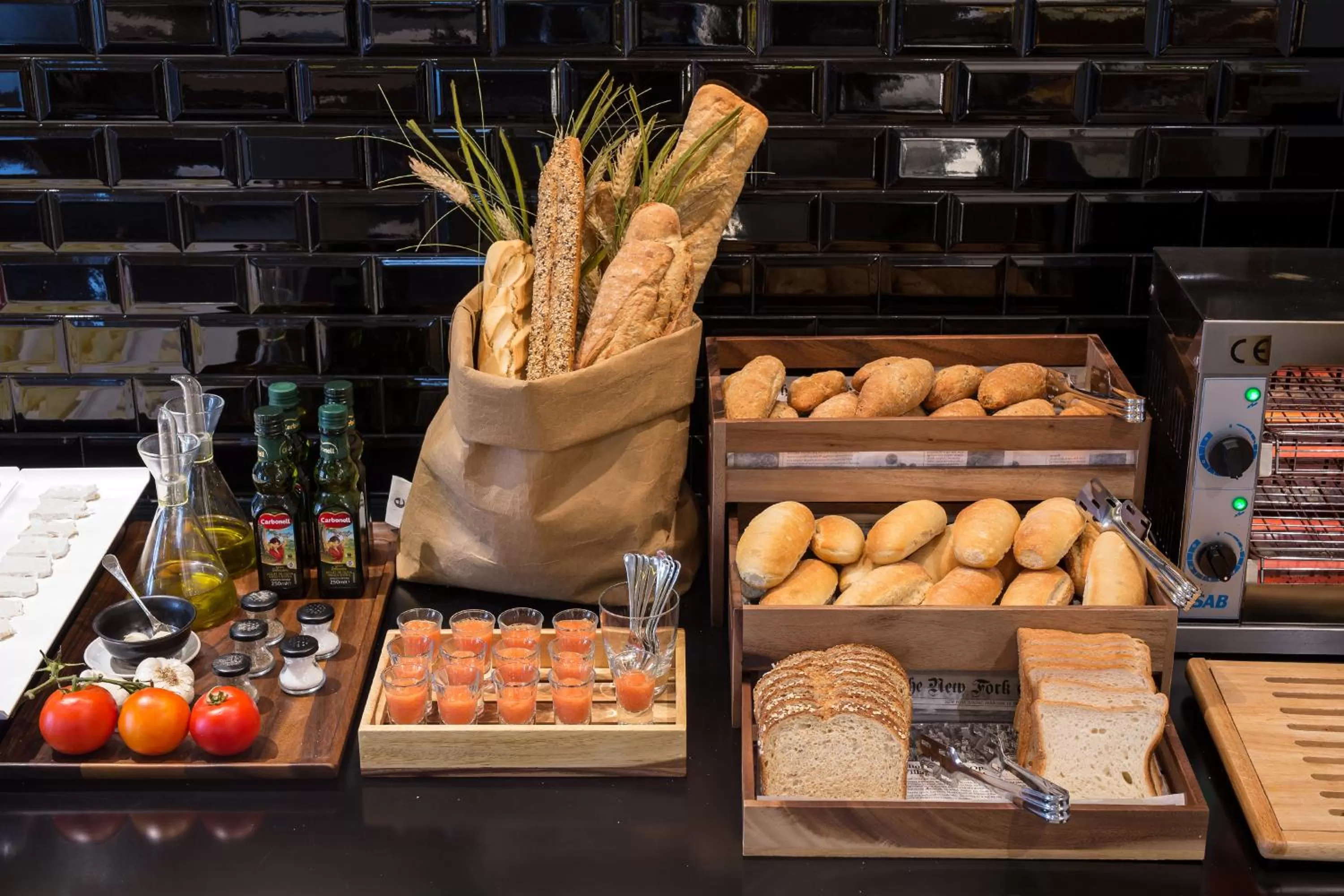 Food and drinks in Habitus Hotel Leyre