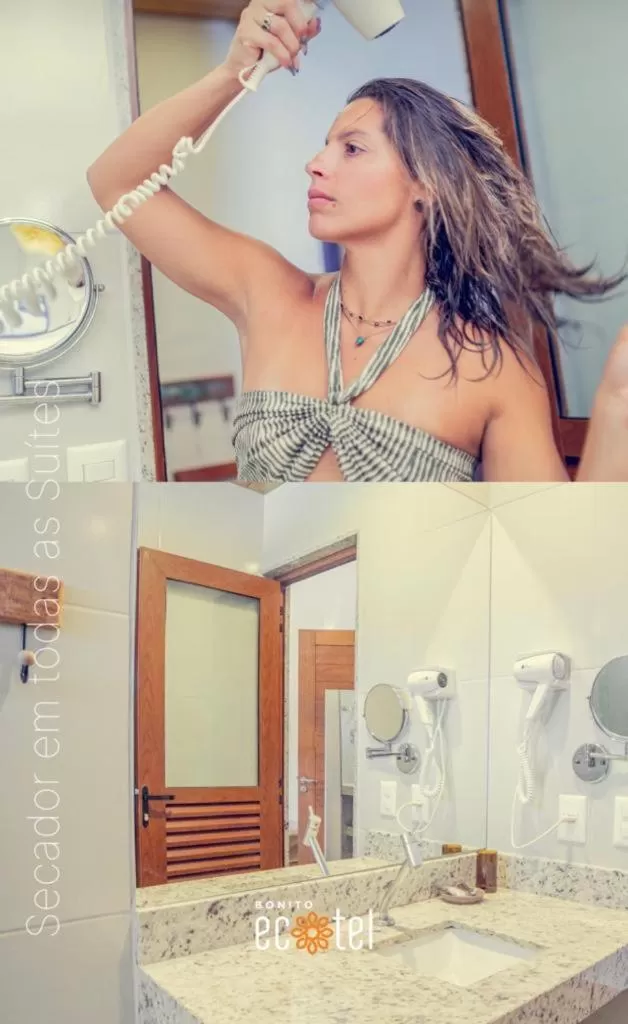 Shower in Bonito Ecotel